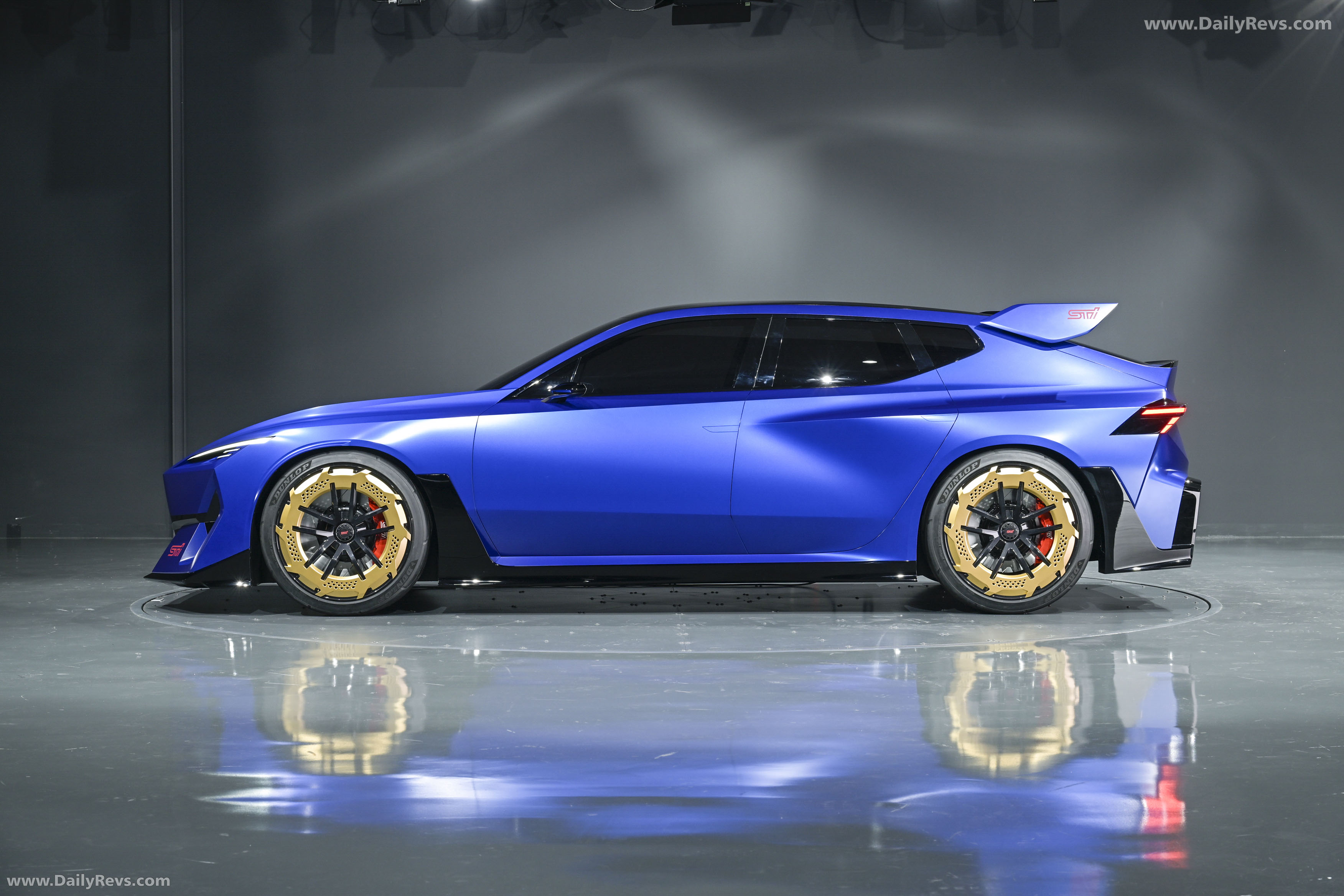 2025 Subaru Performance-E STI Concept Side View