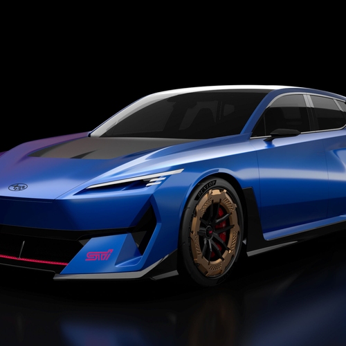2025 Subaru Performance-E STI Concept Sketches