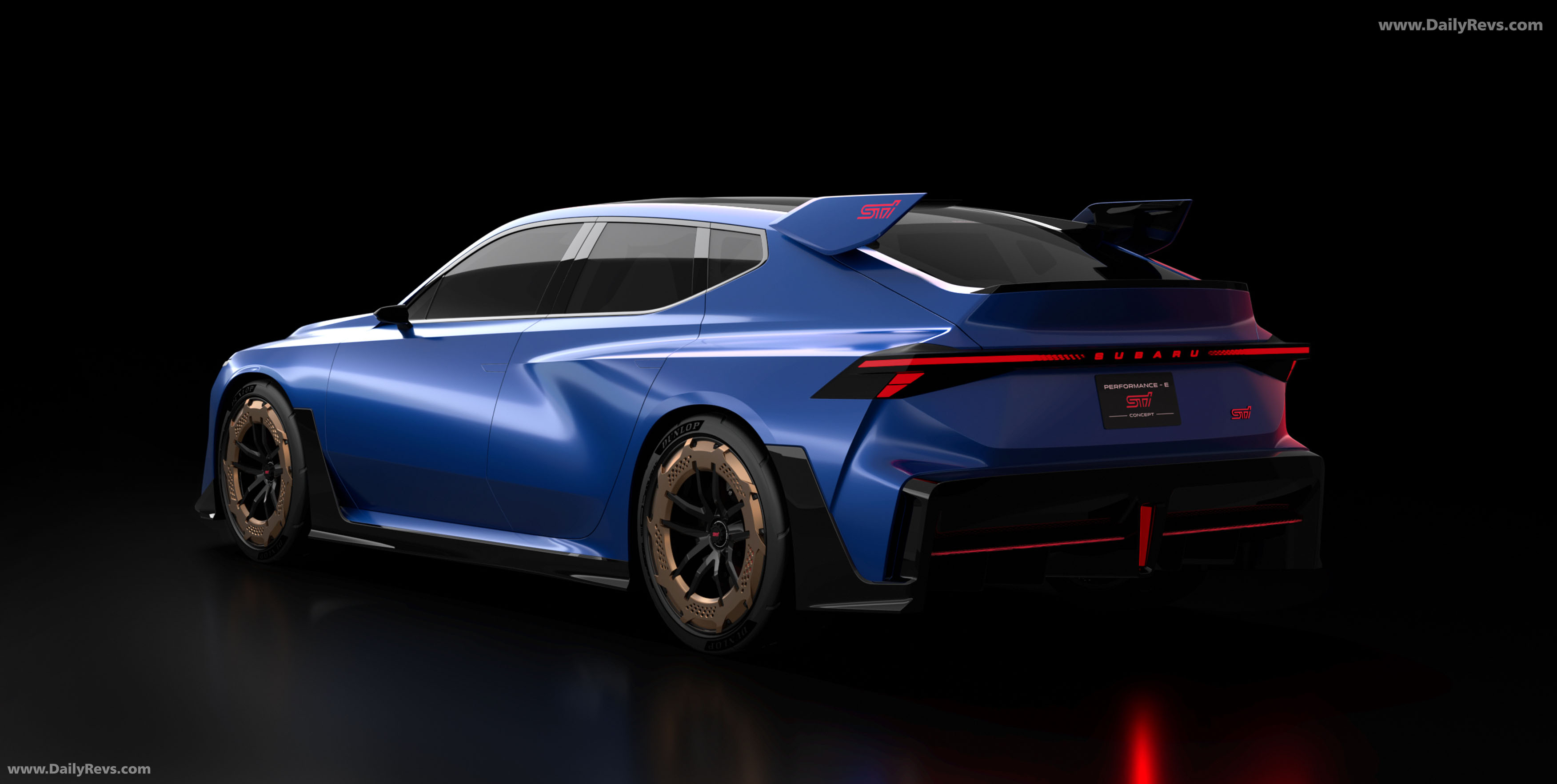 2025 Subaru Performance-E STI Concept Sketches