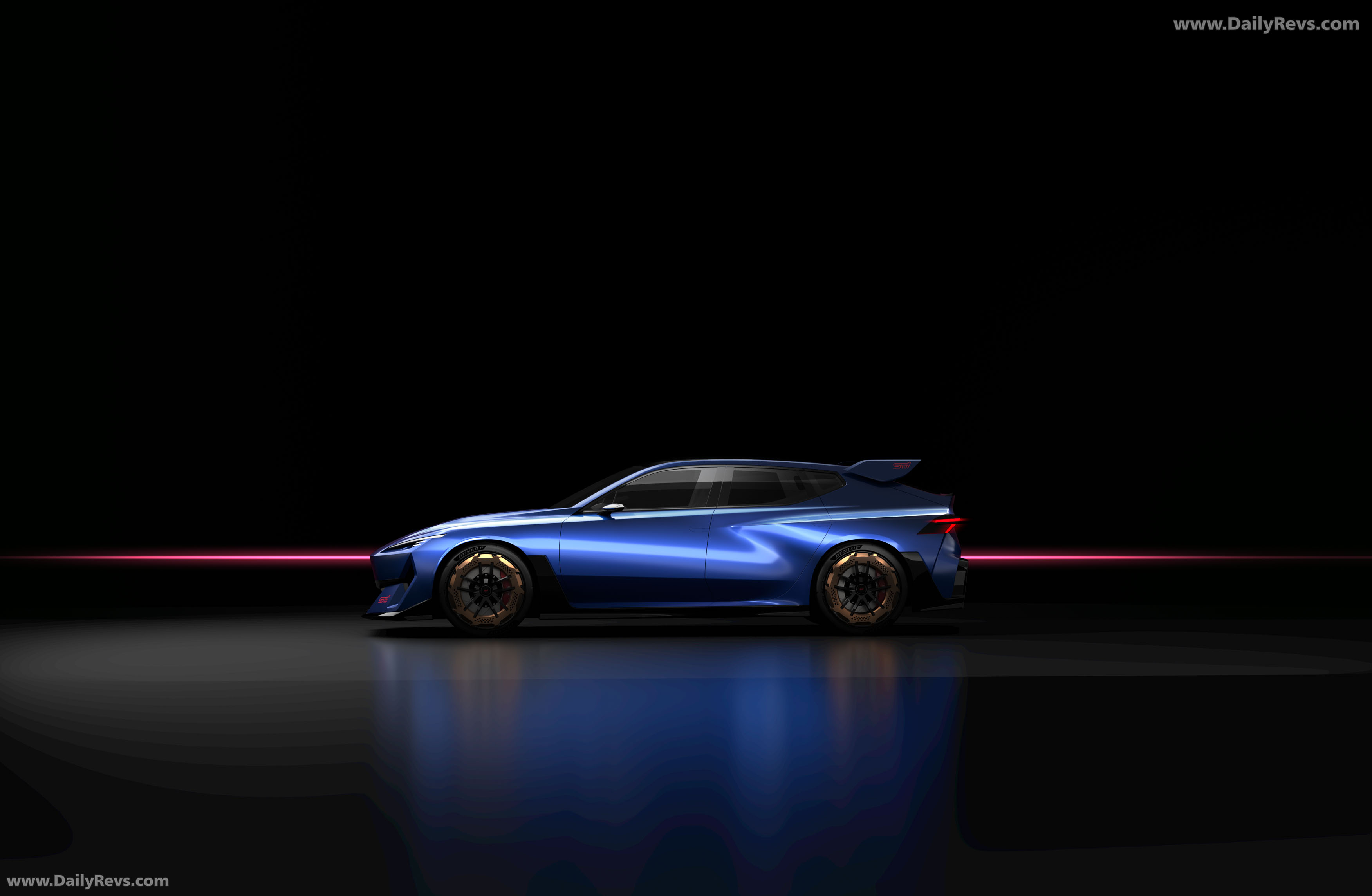 2025 Subaru Performance-E STI Concept Sketches