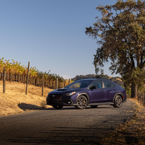 2025 Subaru WRX tS Galaxy Purple Pearl Front View