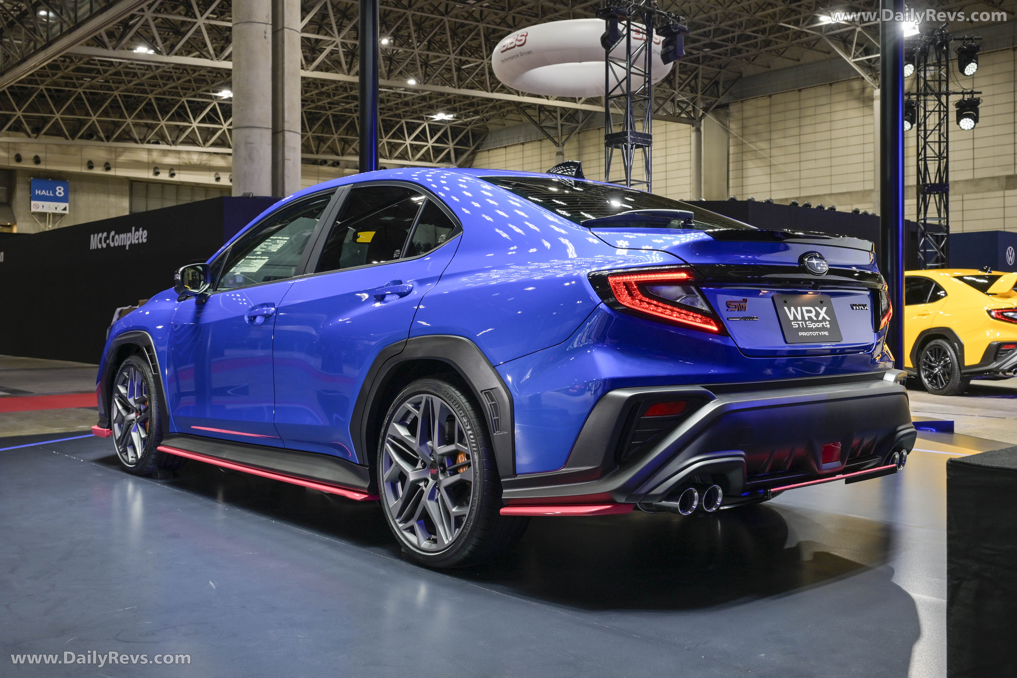 2026 Subaru WRX STI Sport Concept Rear View
