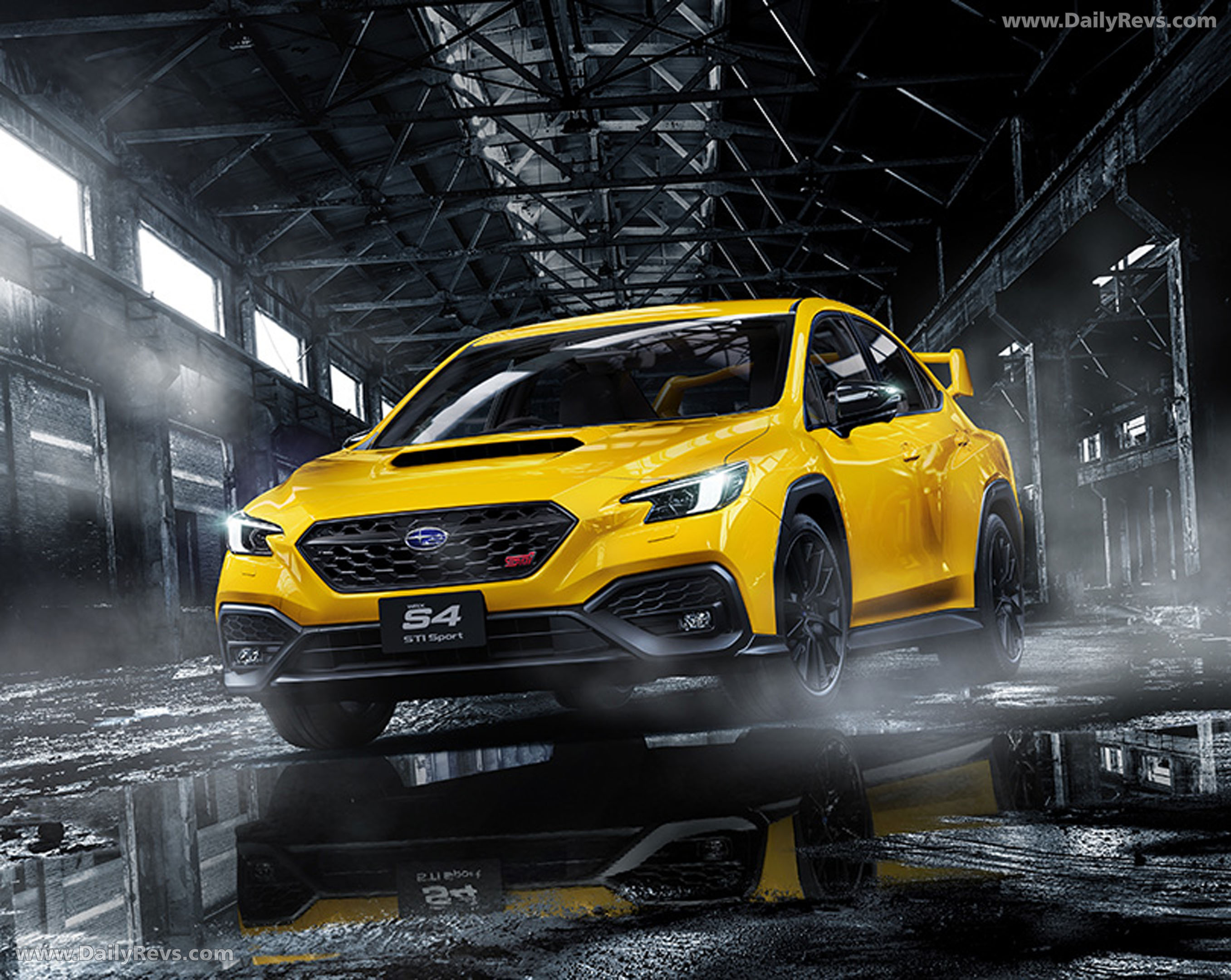 2026 Subaru WRX S4 STI Sport R-Black Front View