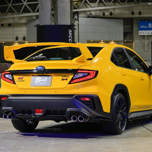 2026 Subaru WRX S4 STI Sport R-Black Rear View