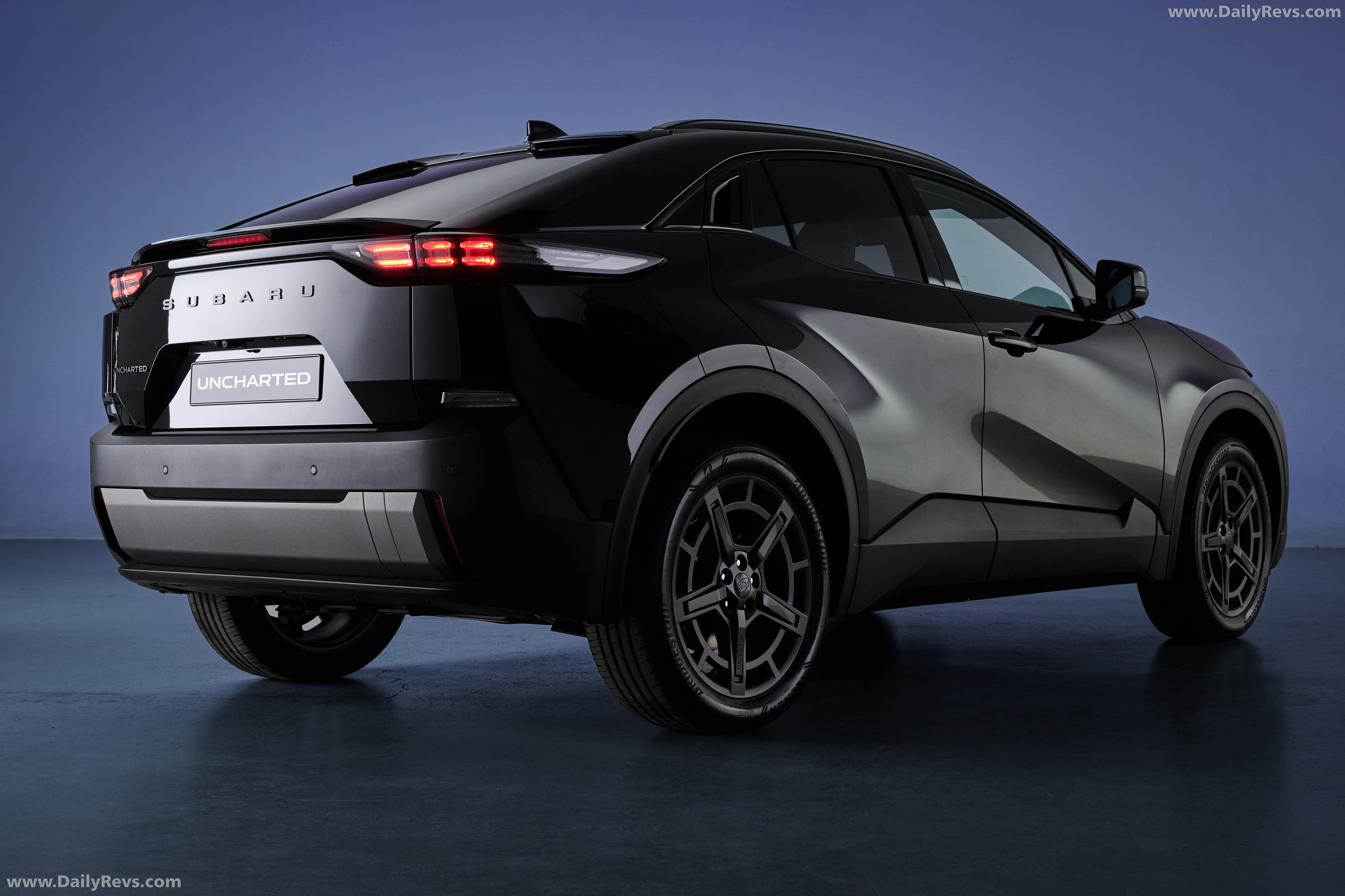 2026 Subaru Uncharted Astro Black Mica Rear View