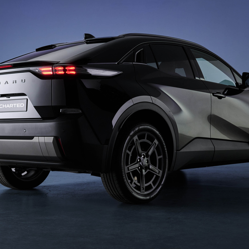 2026 Subaru Uncharted Astro Black Mica Rear View