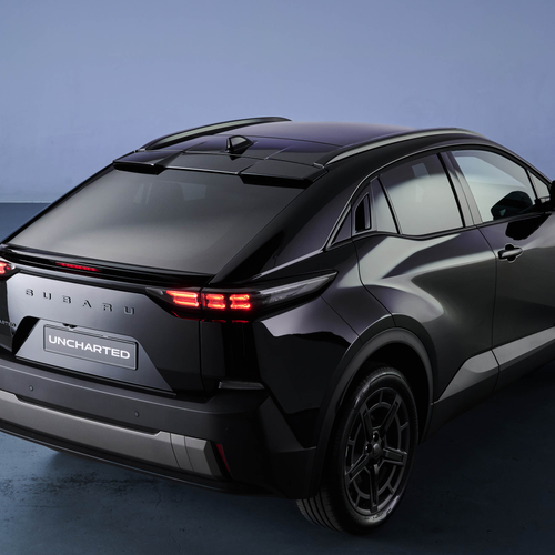 2026 Subaru Uncharted Astro Black Mica Rear View