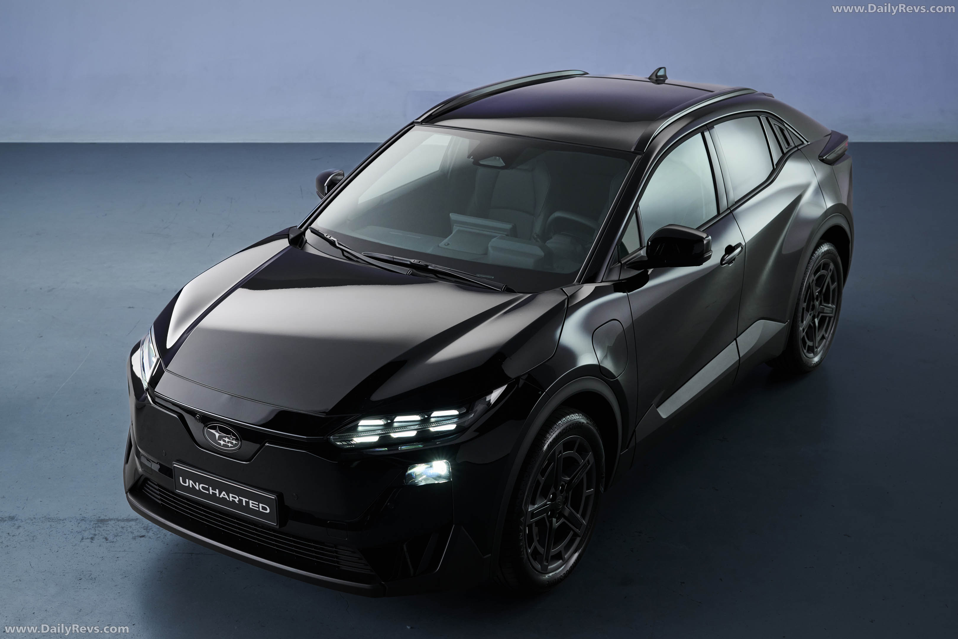 2026 Subaru Uncharted Astro Black Mica Top View