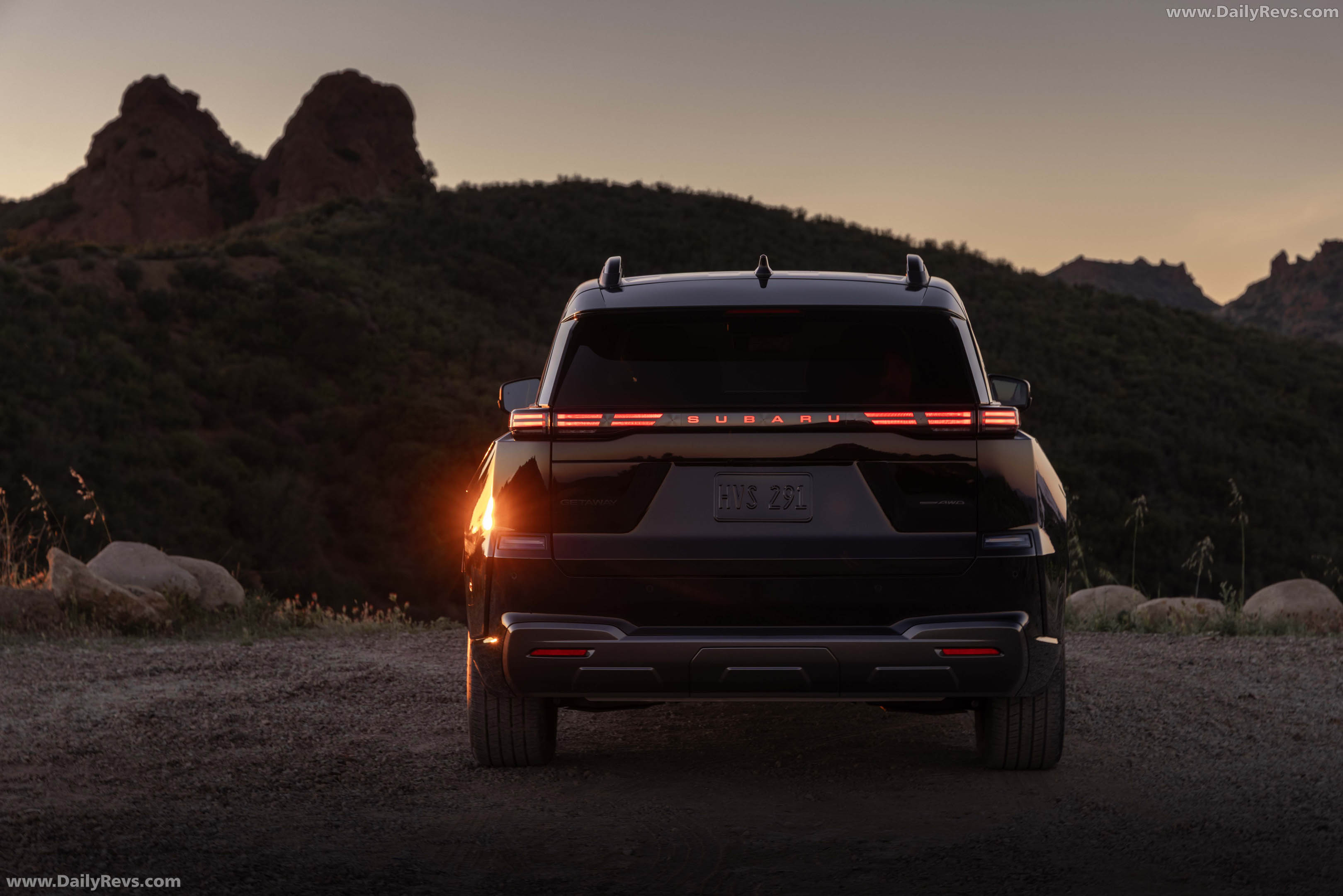 2027 Subaru Getaway Rear View