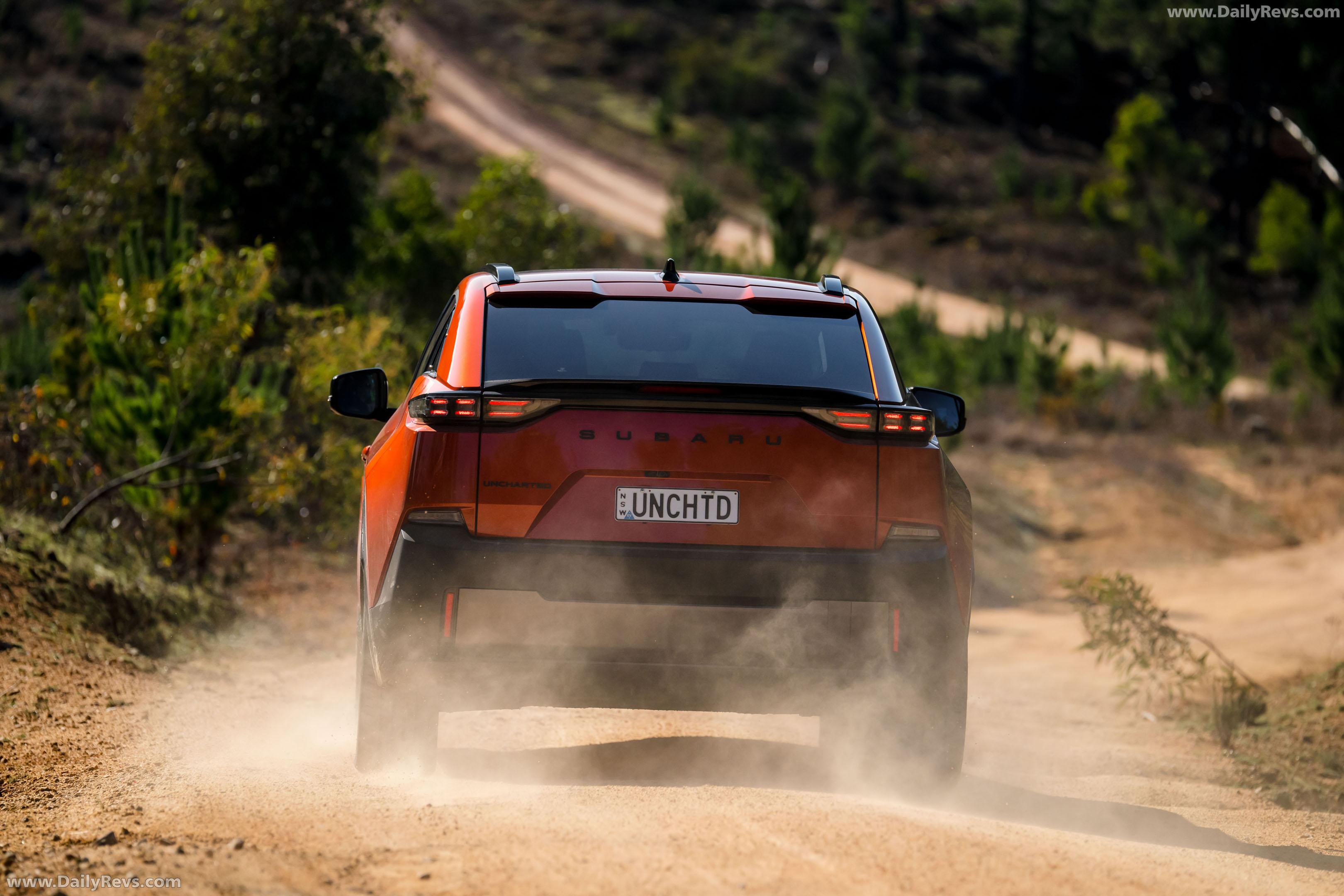 2026 Subaru Uncharted Australian Version Rear View