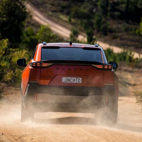 2026 Subaru Uncharted Australian Version Rear View