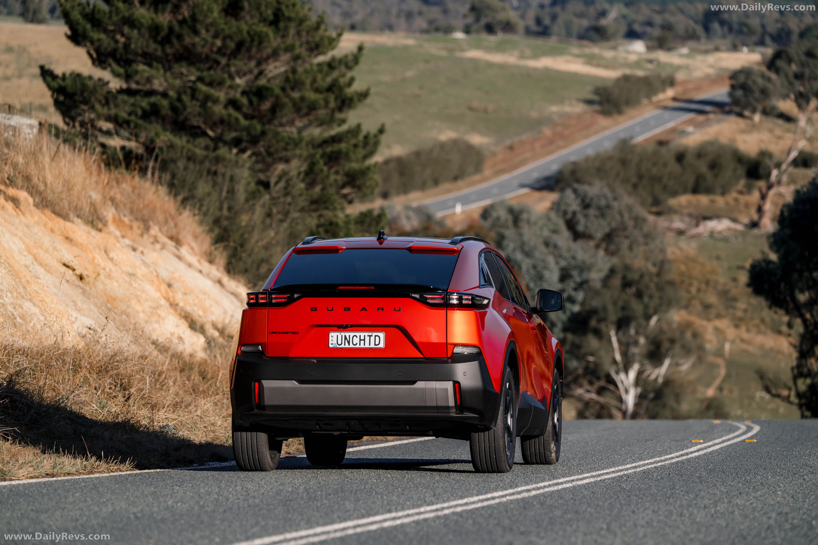 2026 Subaru Uncharted Australian Version Rear View