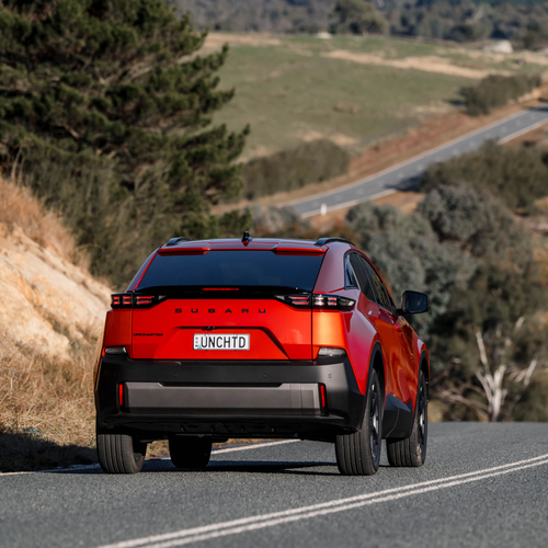 2026 Subaru Uncharted Australian Version Rear View
