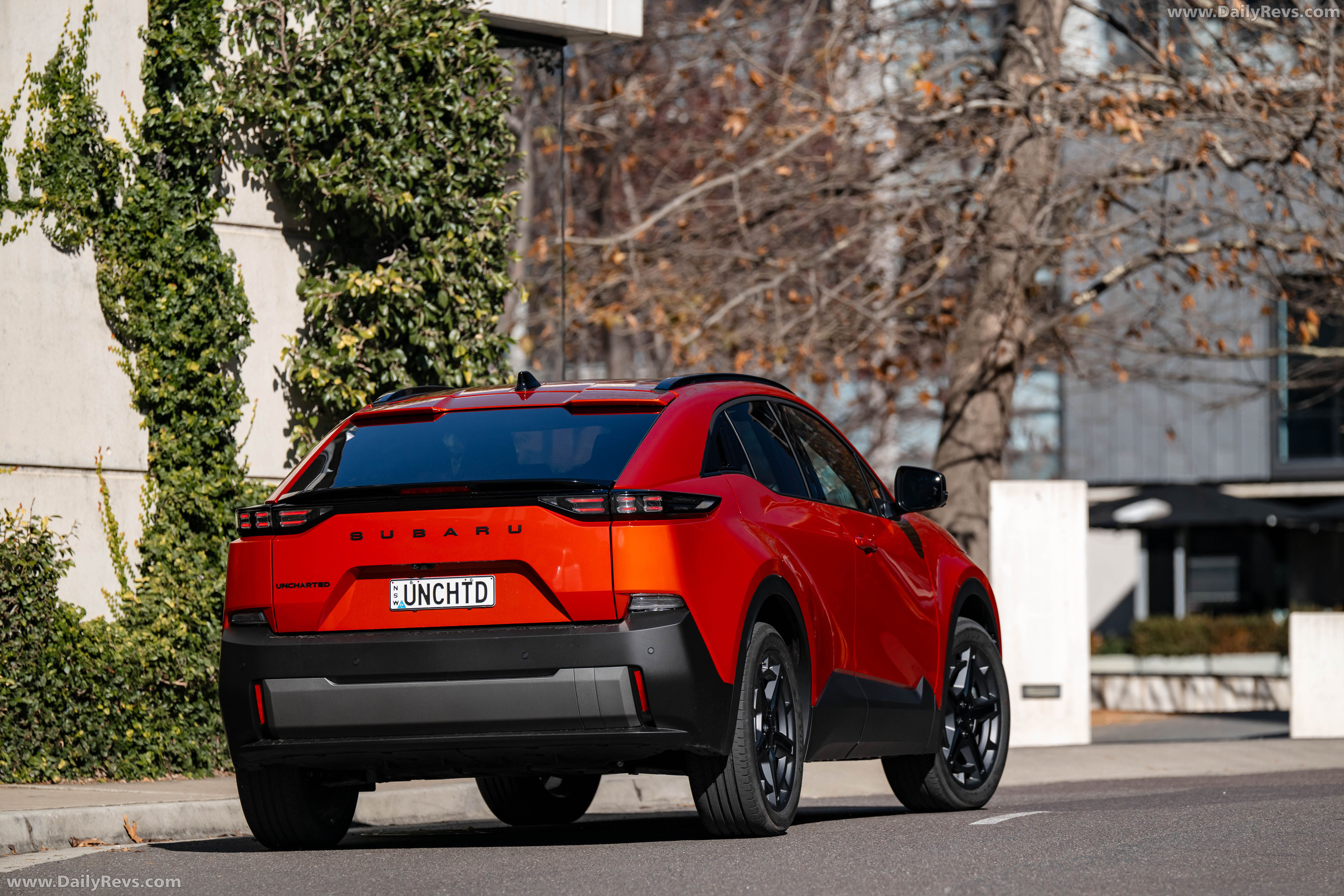 2026 Subaru Uncharted Australian Version Rear View