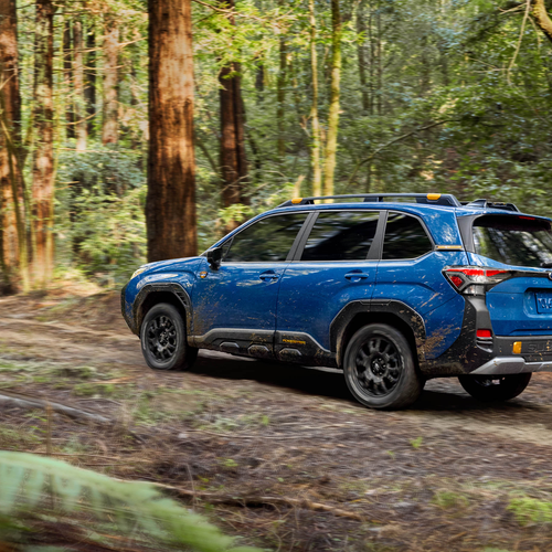 2027 Subaru Forester Wilderness Hybrid Rear View