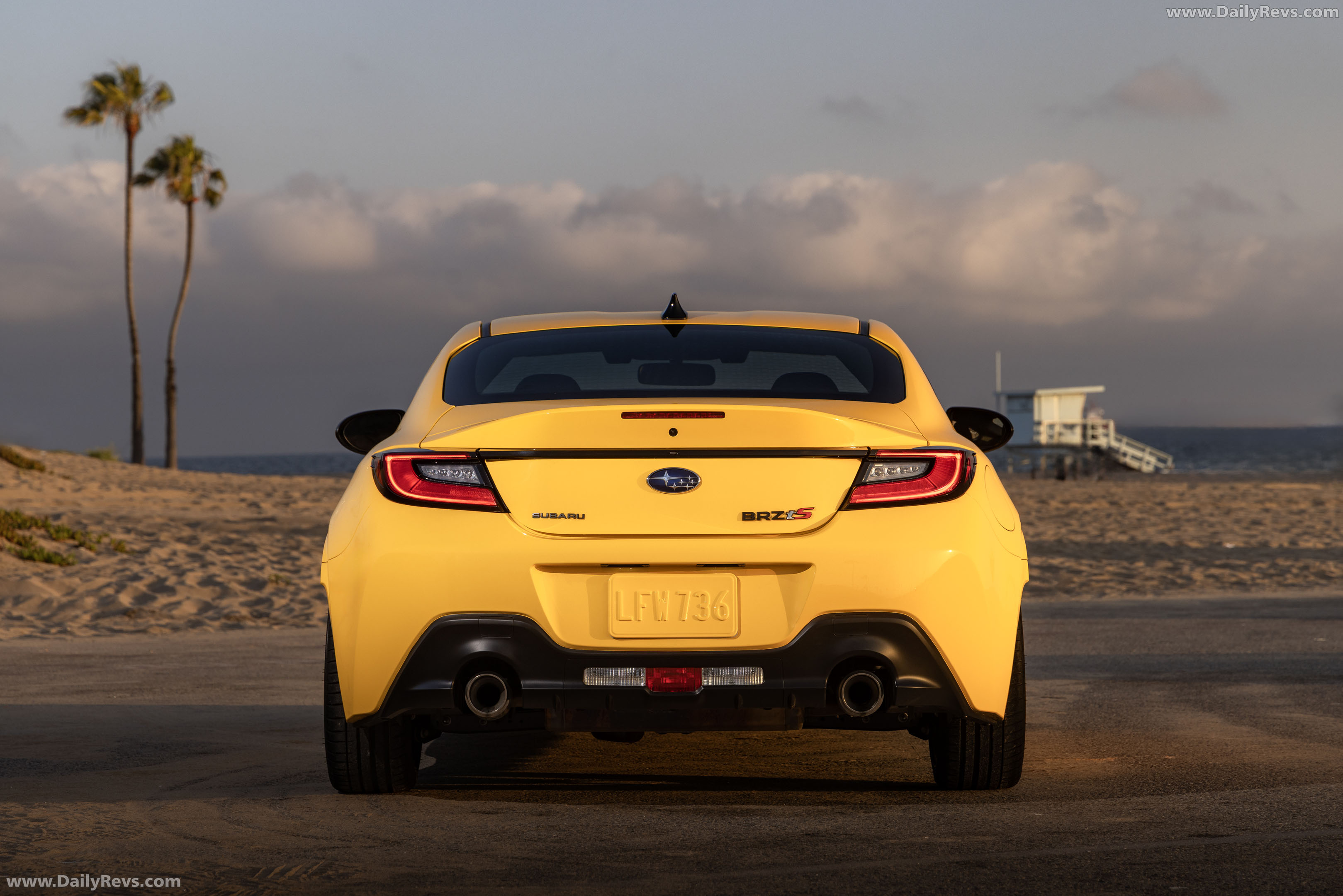 2026 Subaru BRZ Series Yellow Rear View