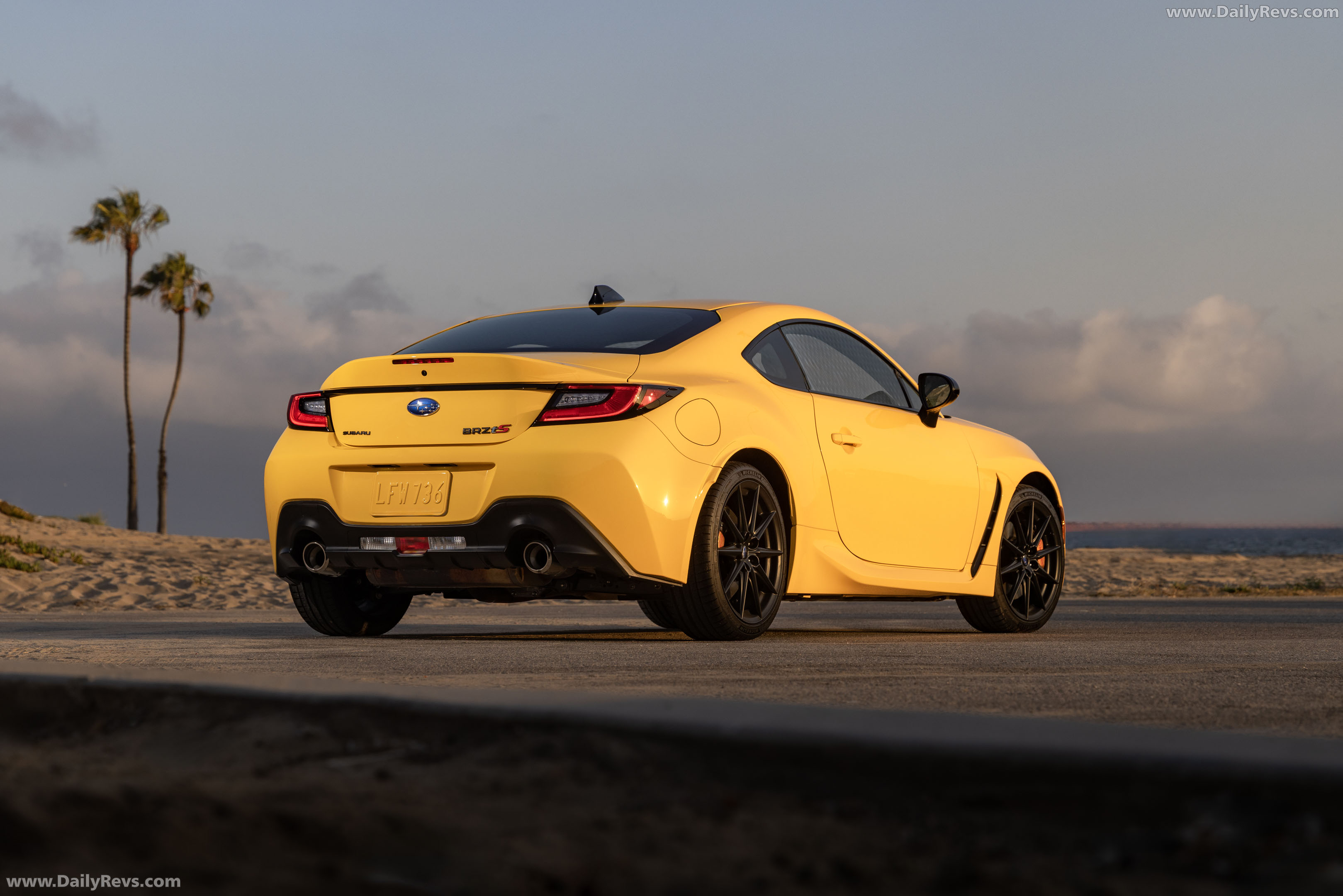 2026 Subaru BRZ Series Yellow Rear View