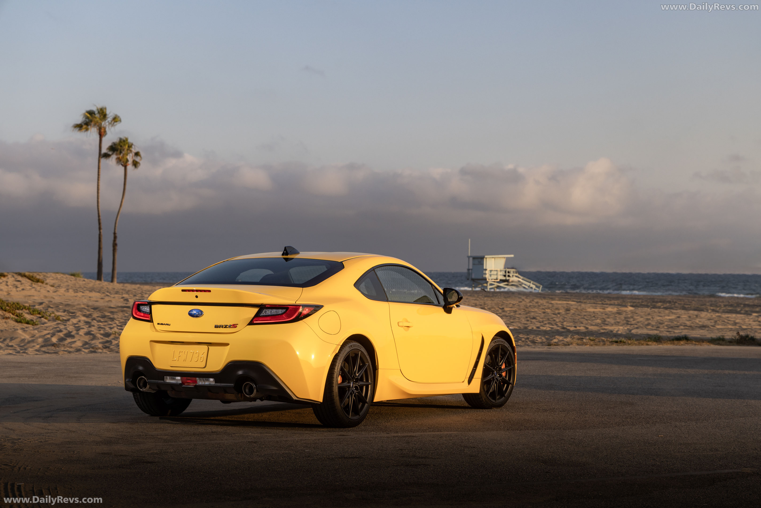2026 Subaru BRZ Series Yellow Rear View