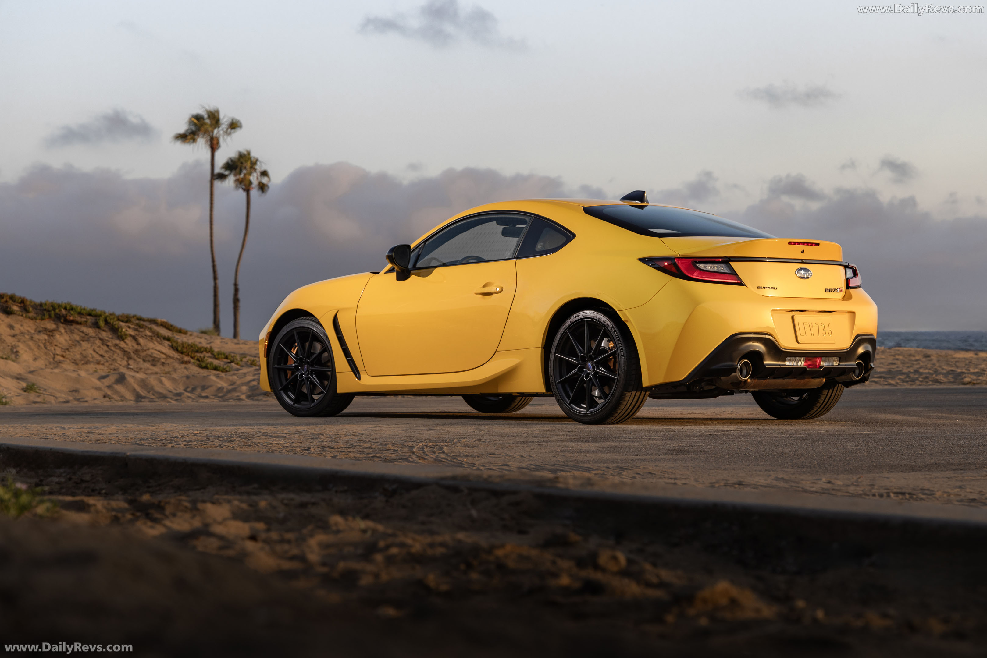 2026 Subaru BRZ Series Yellow Rear View