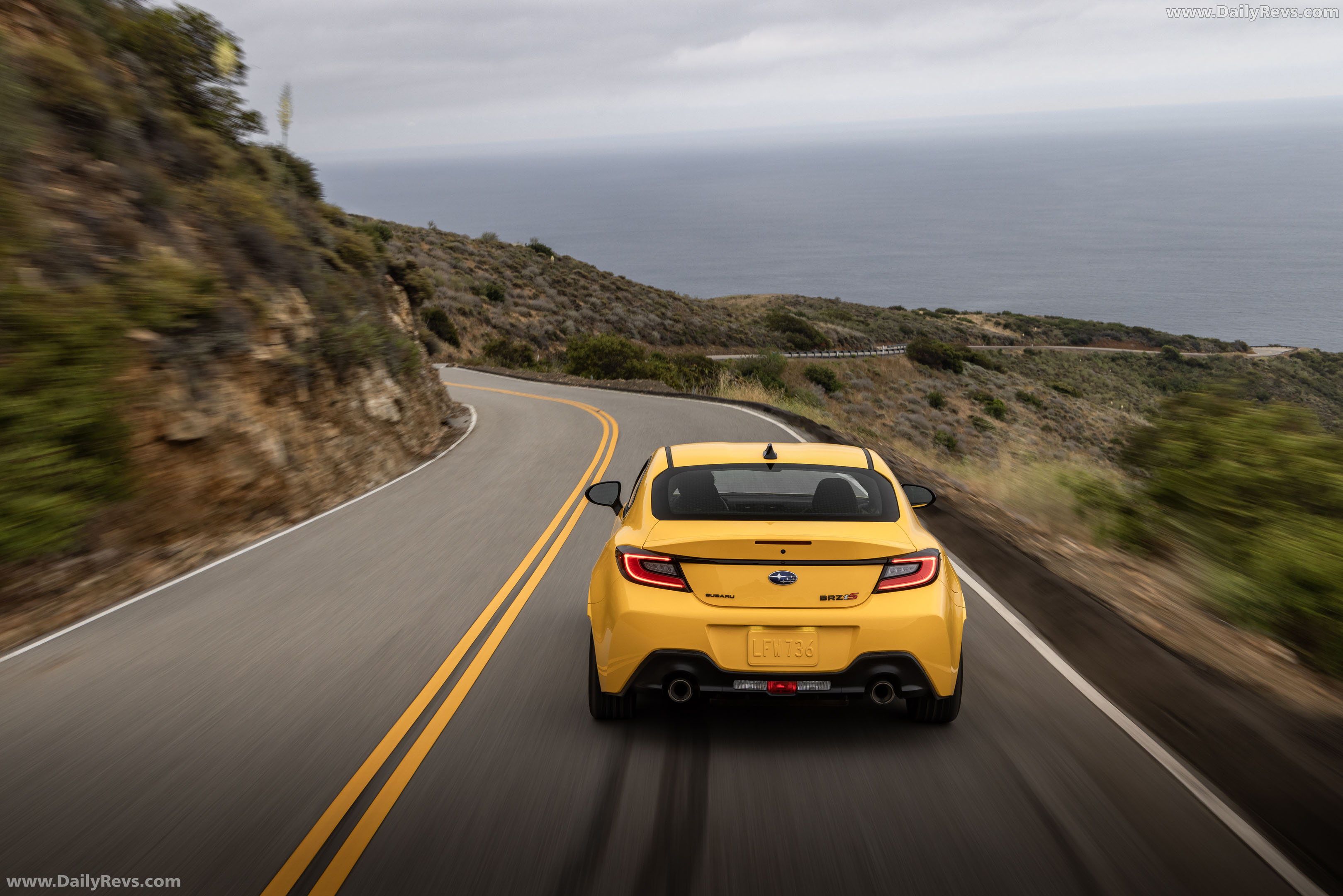 2026 Subaru BRZ Series Yellow Rear View