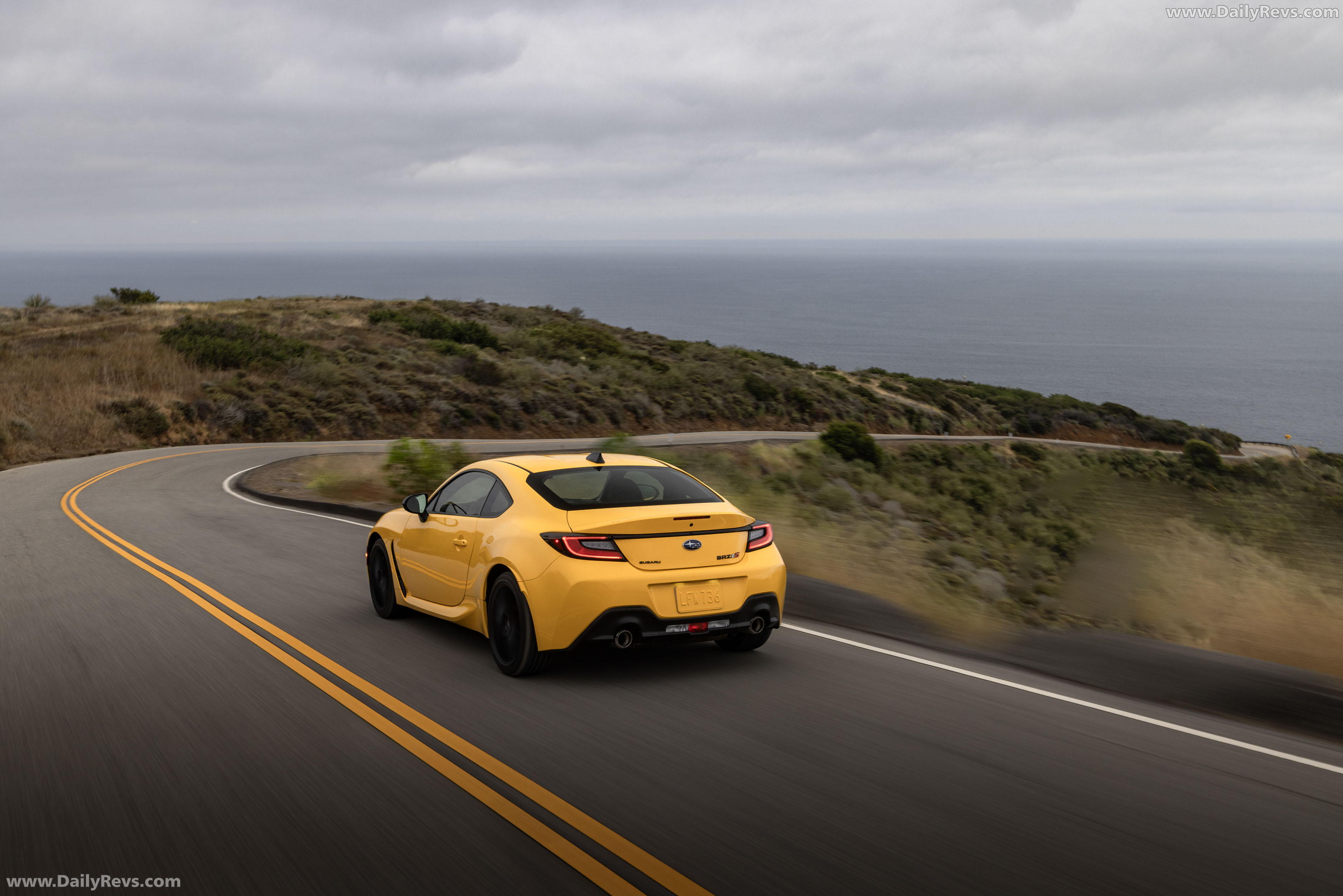 2026 Subaru BRZ Series Yellow Rear View