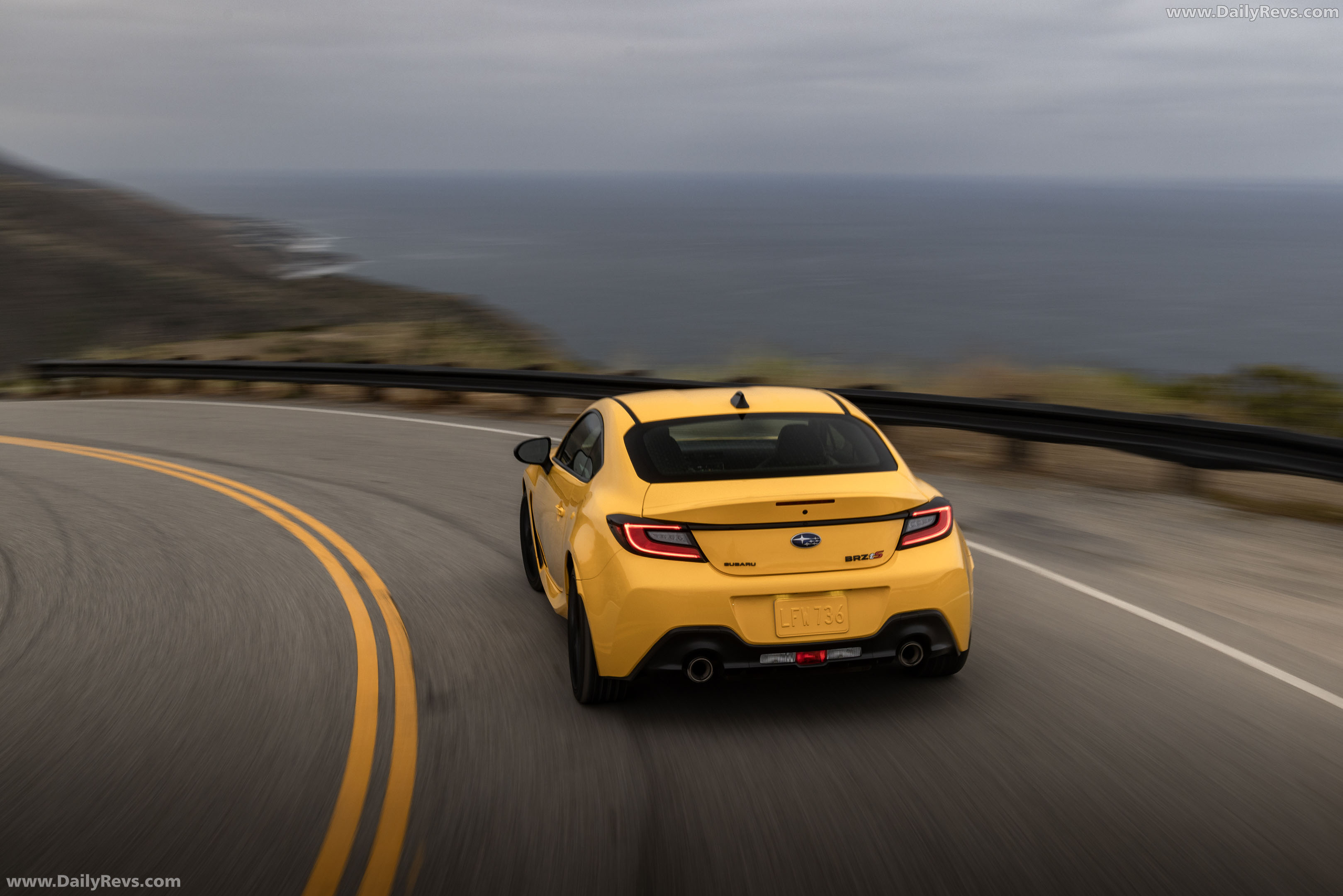 2026 Subaru BRZ Series Yellow Rear View