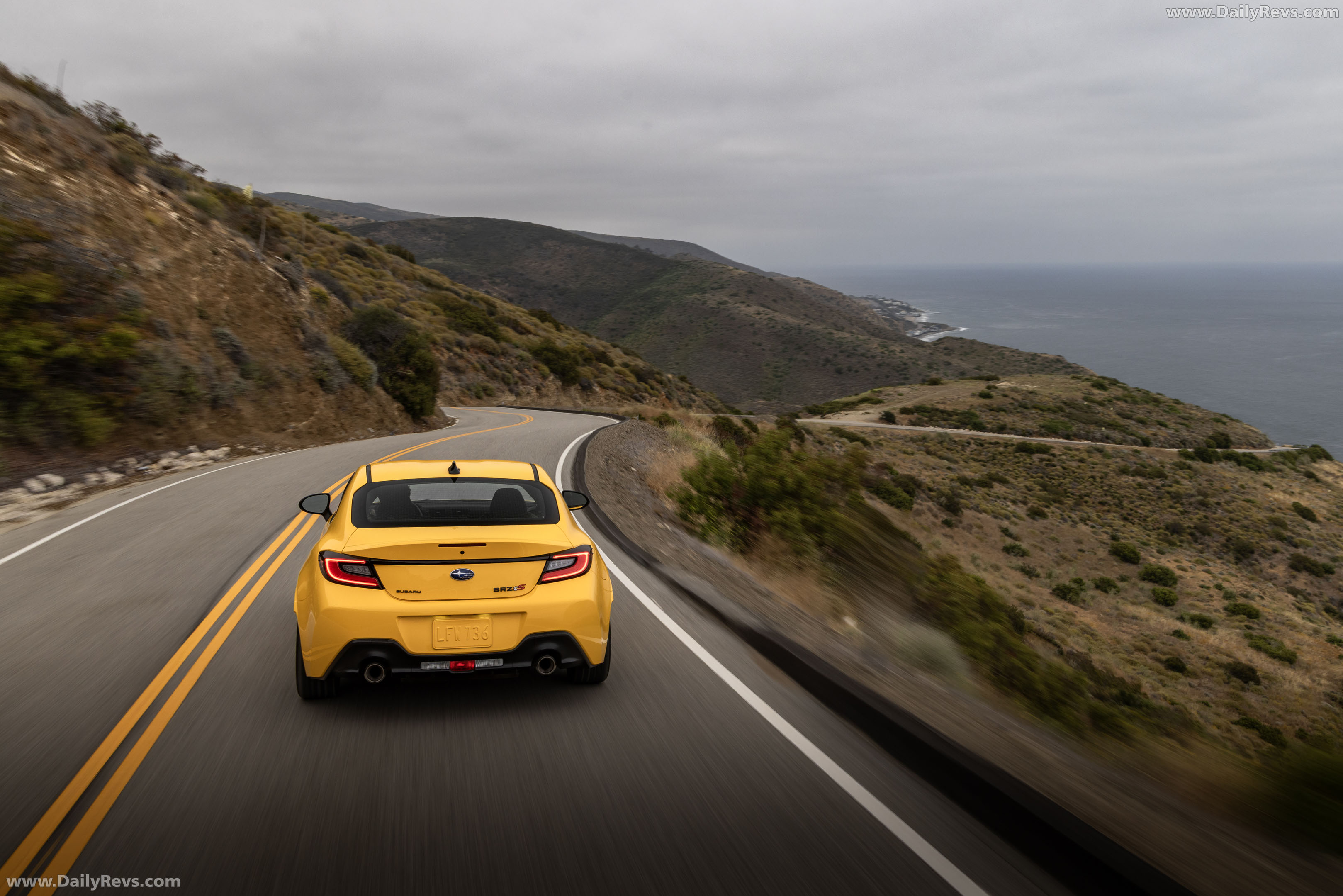 2026 Subaru BRZ Series Yellow Rear View