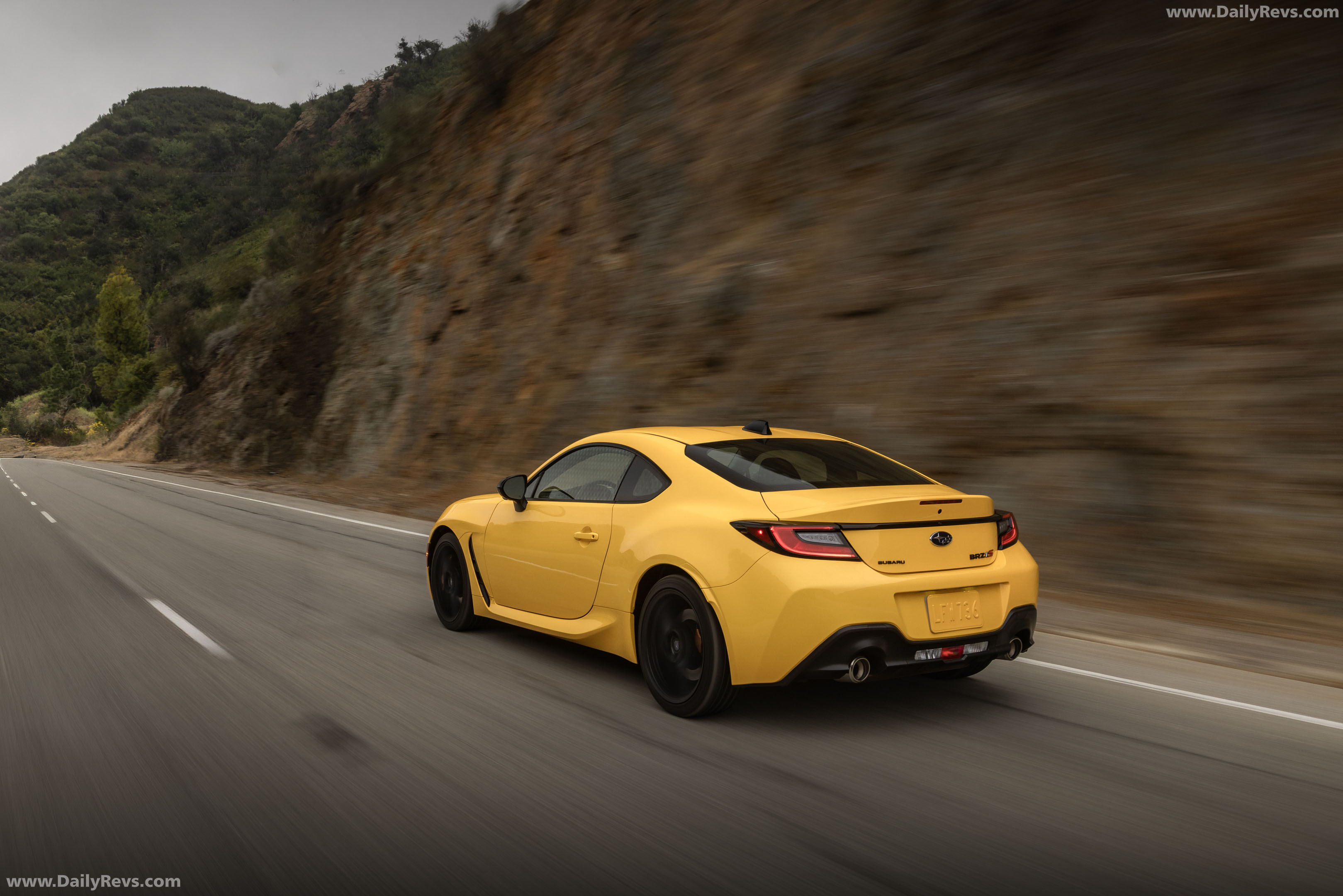2026 Subaru BRZ Series Yellow Rear View