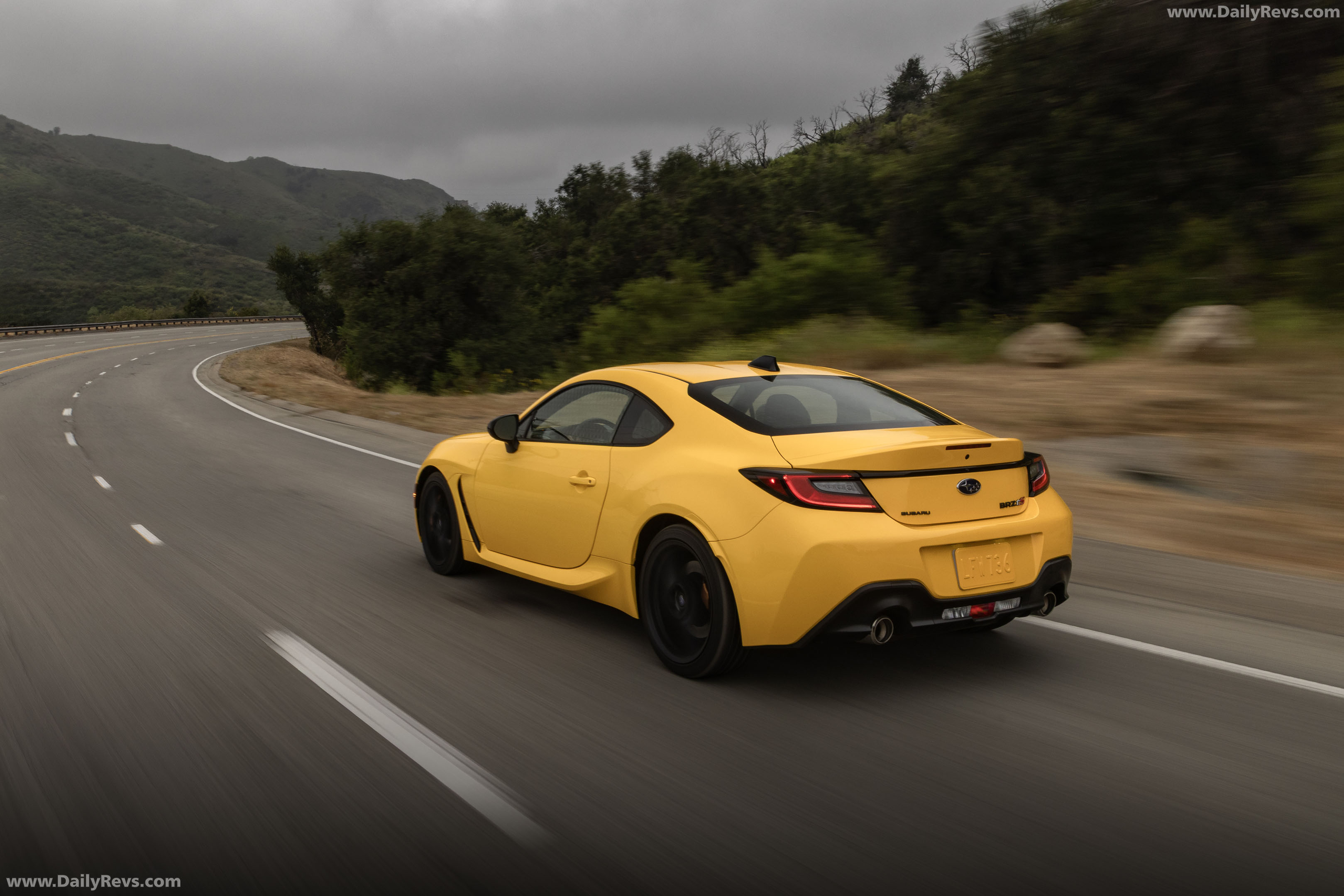 2026 Subaru BRZ Series Yellow Rear View