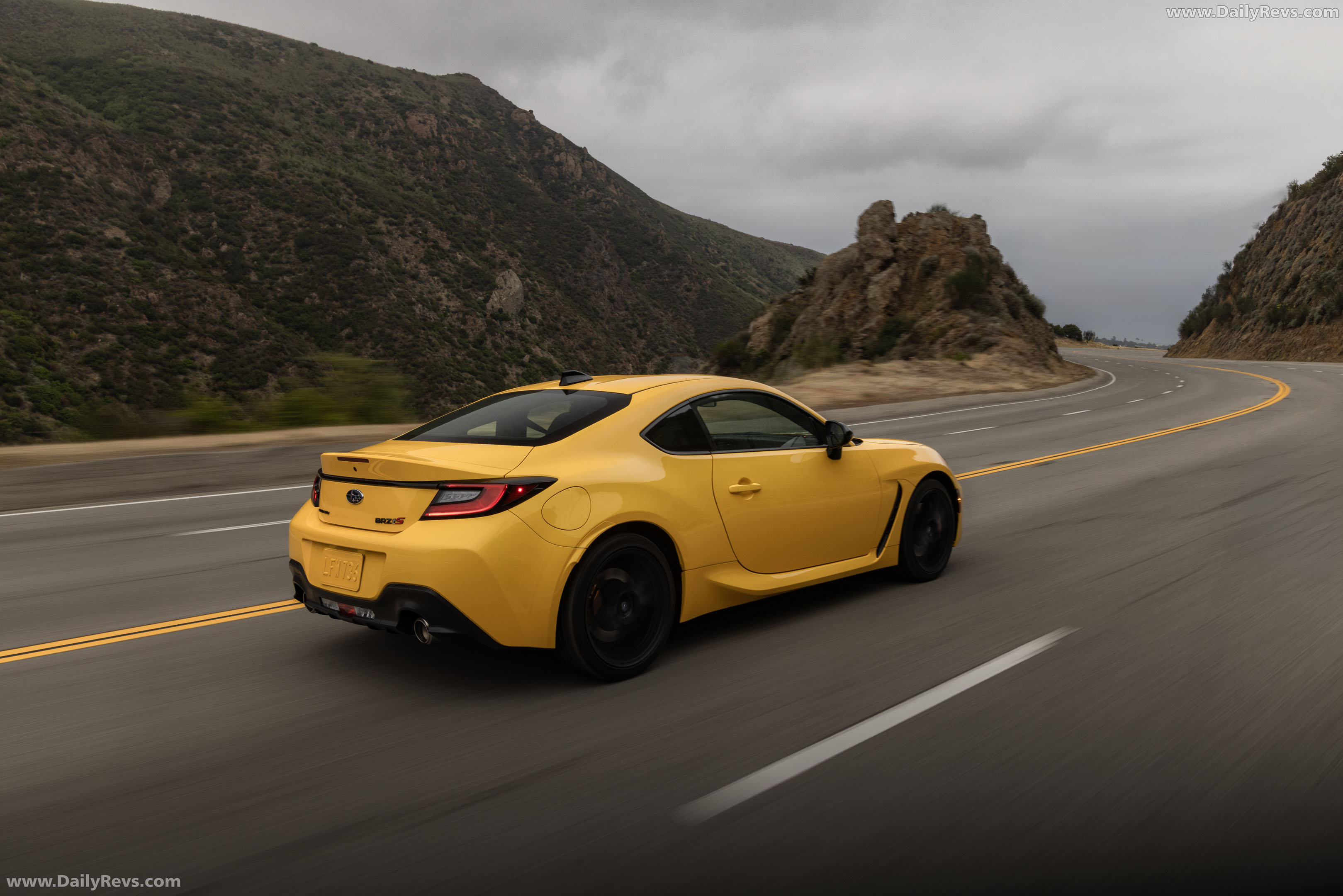 2026 Subaru BRZ Series Yellow Rear View