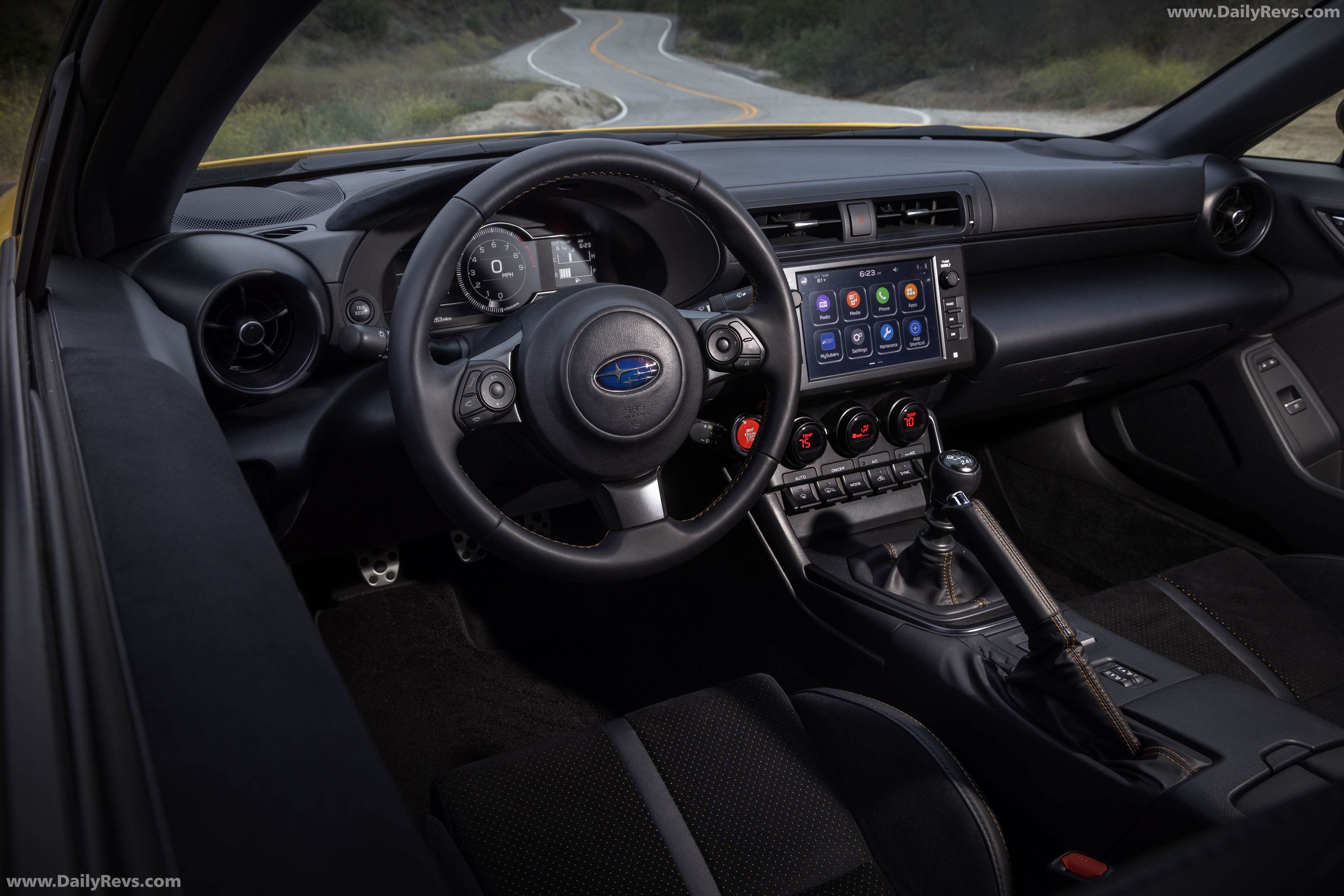 2026 Subaru BRZ Series Yellow Interior