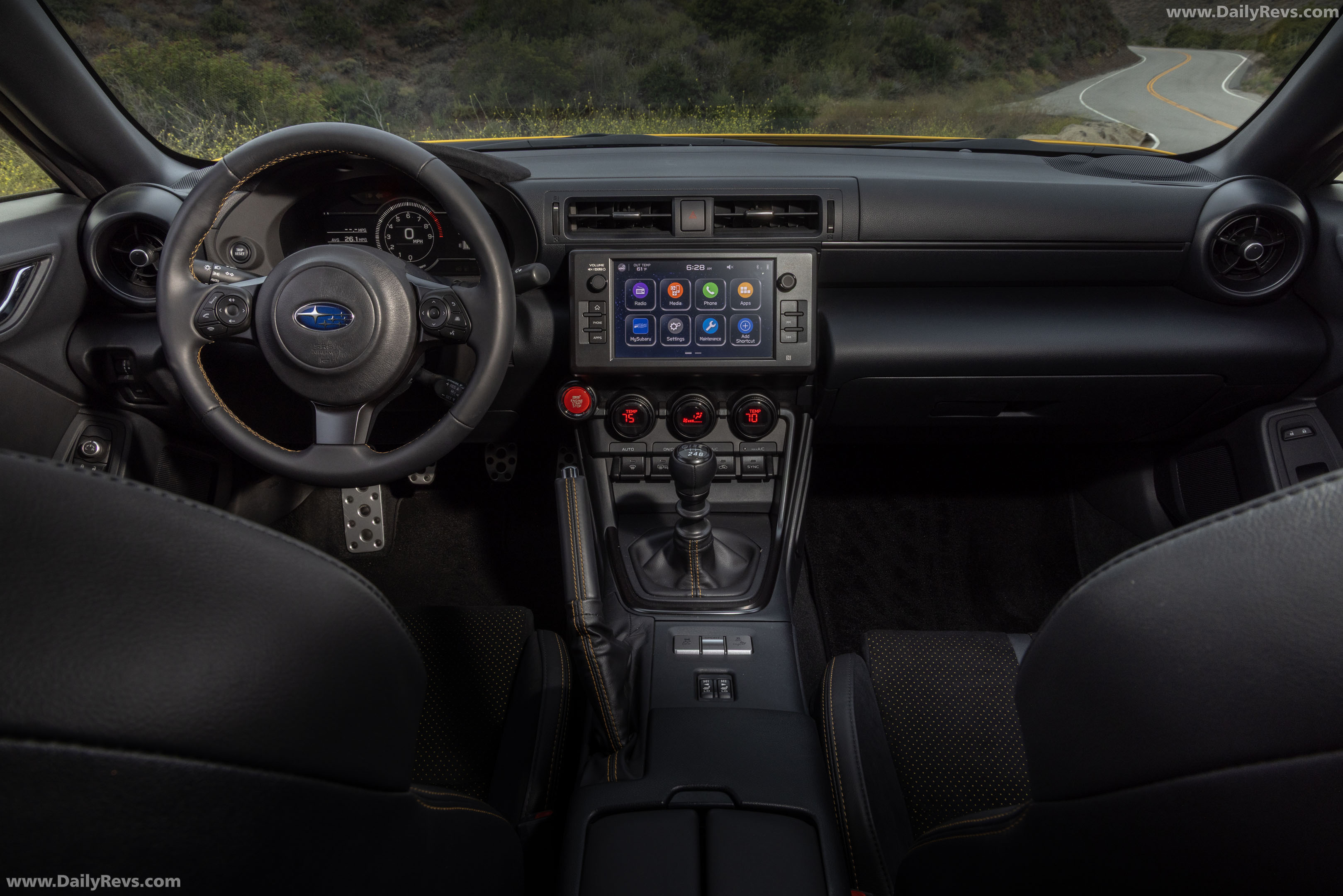 2026 Subaru BRZ Series Yellow Interior