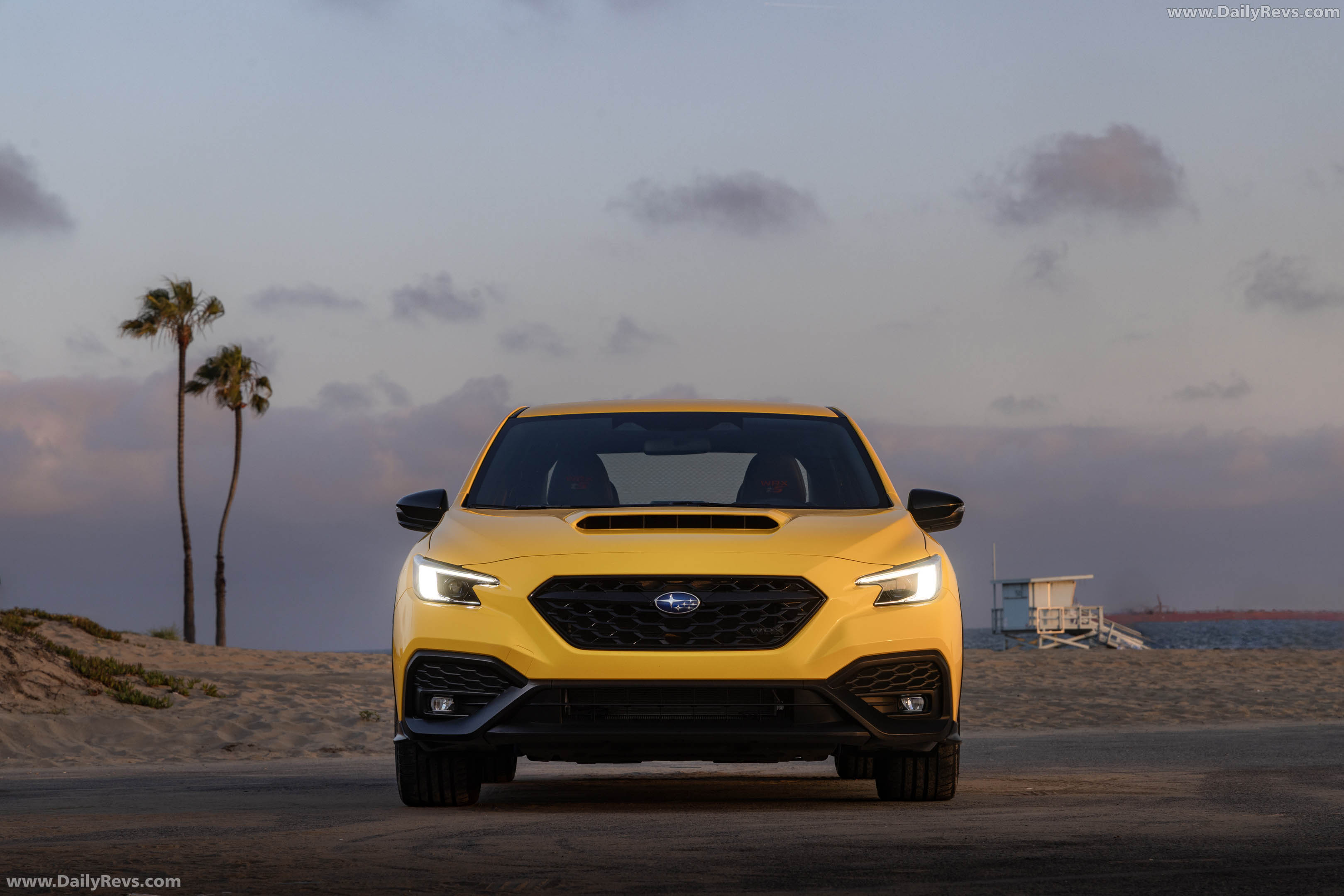 2026 Subaru WRX Series Yellow Front View