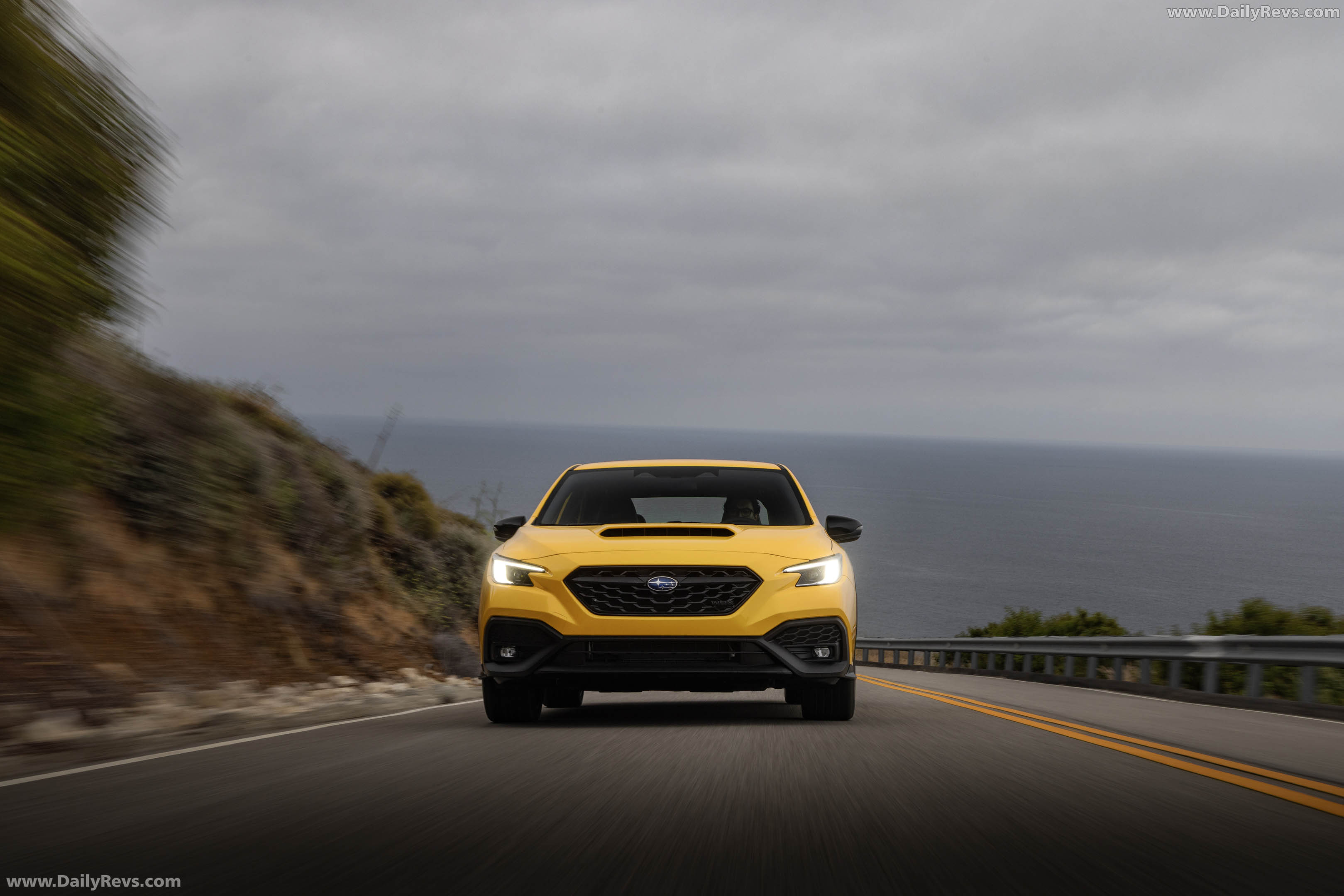 2026 Subaru WRX Series Yellow Front View