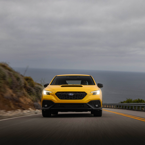 2026 Subaru WRX Series Yellow Front View