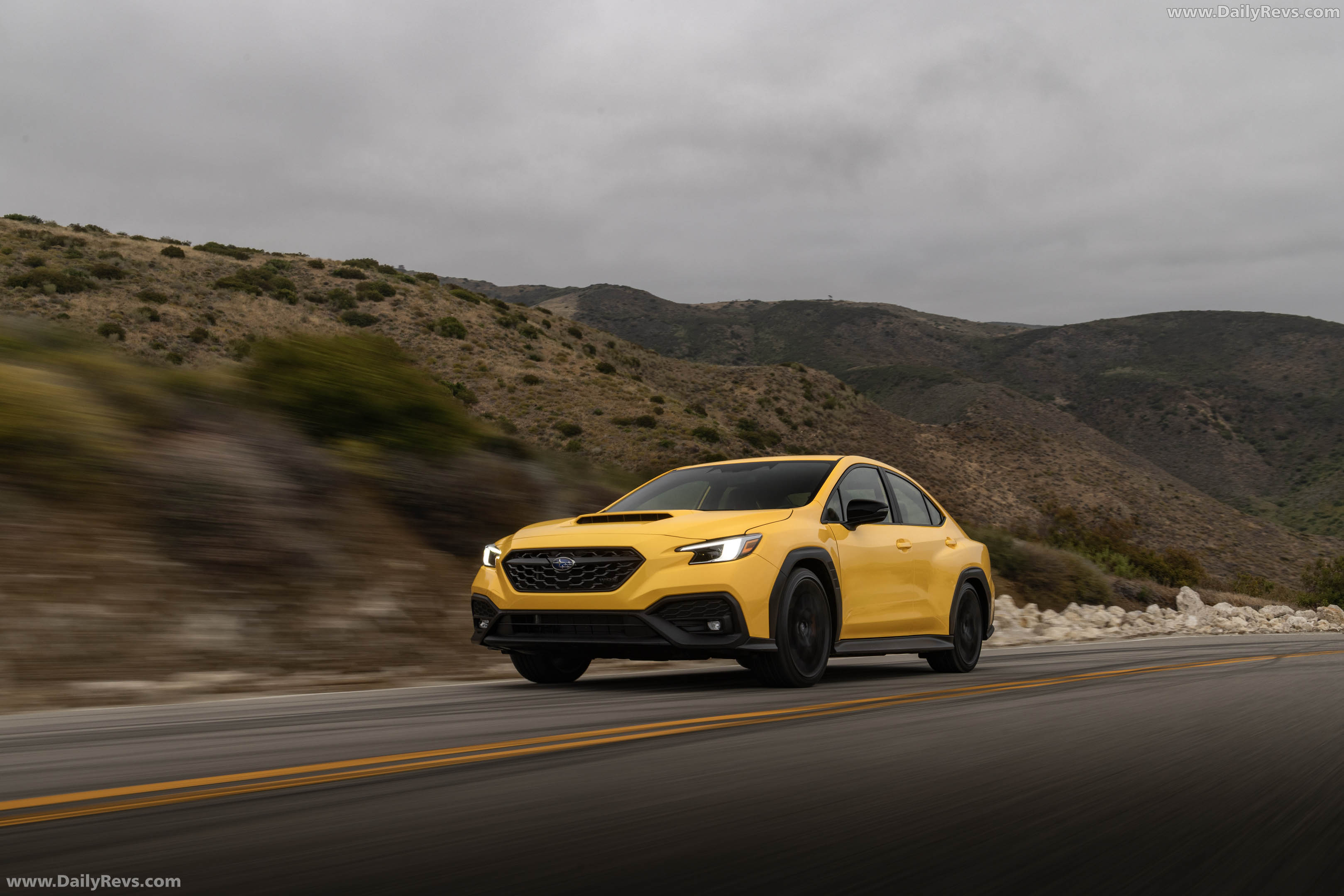 2026 Subaru WRX Series Yellow Front View