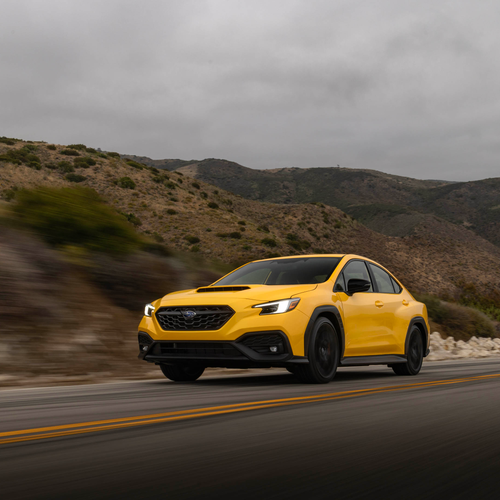 2026 Subaru WRX Series Yellow Front View