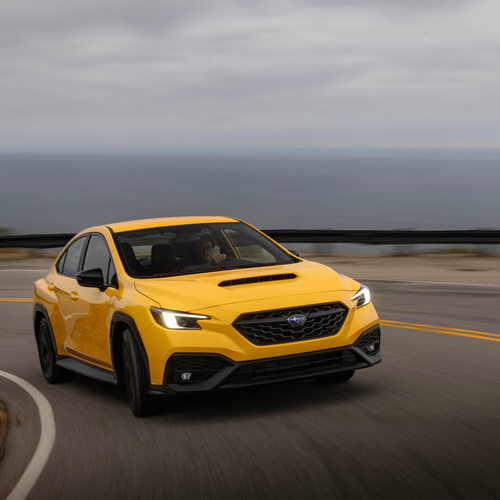 2026 Subaru WRX Series Yellow Front View