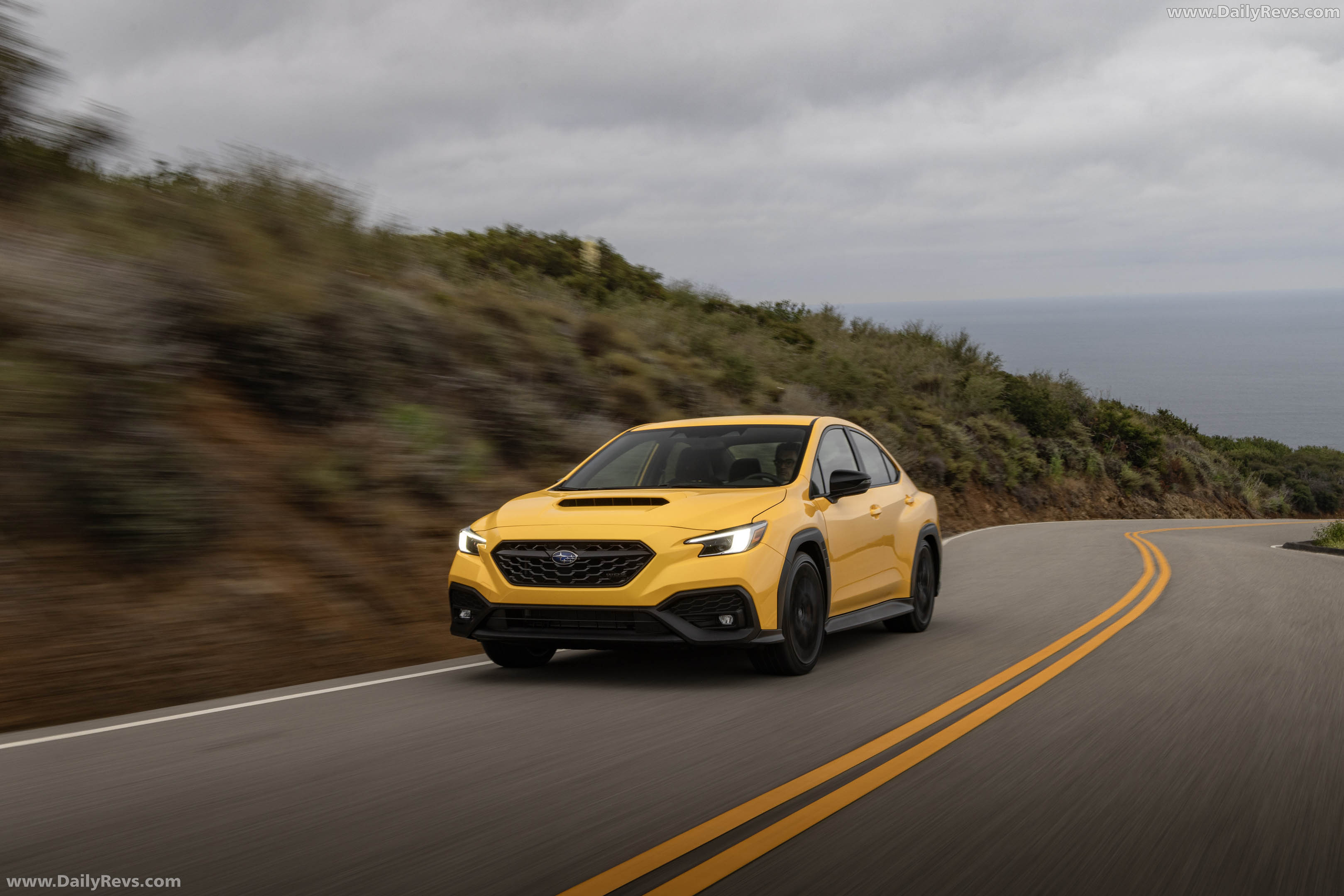 2026 Subaru WRX Series Yellow Front View