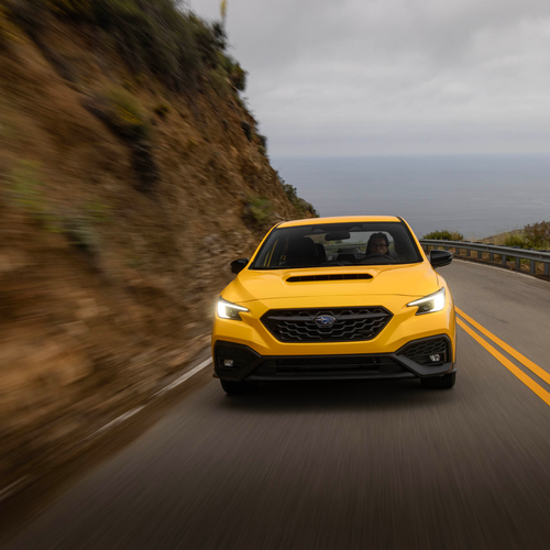 2026 Subaru WRX Series Yellow Front View