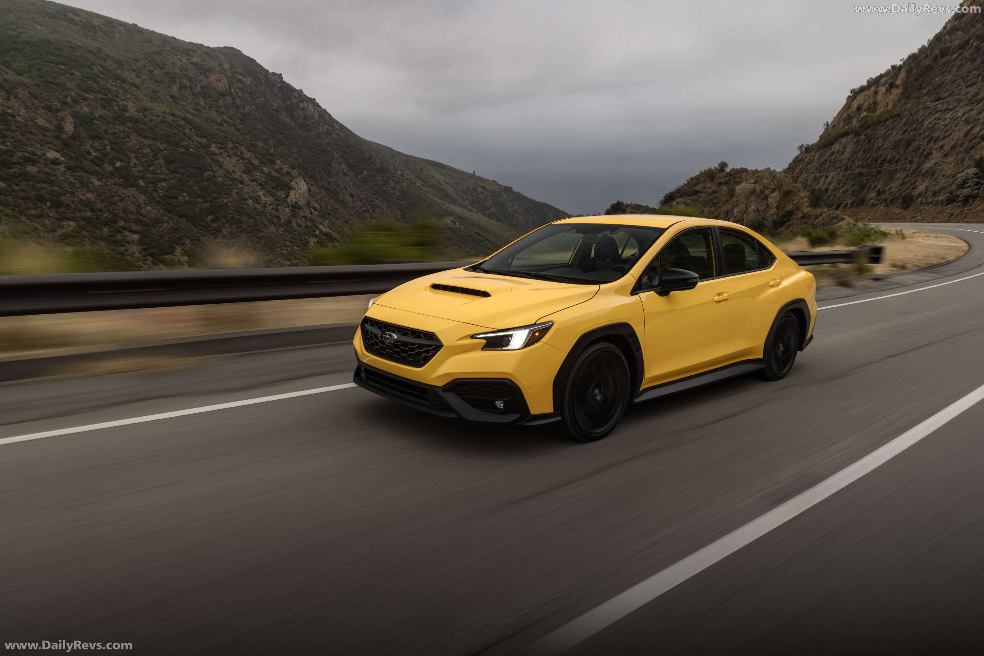 2026 Subaru WRX Series Yellow Front View
