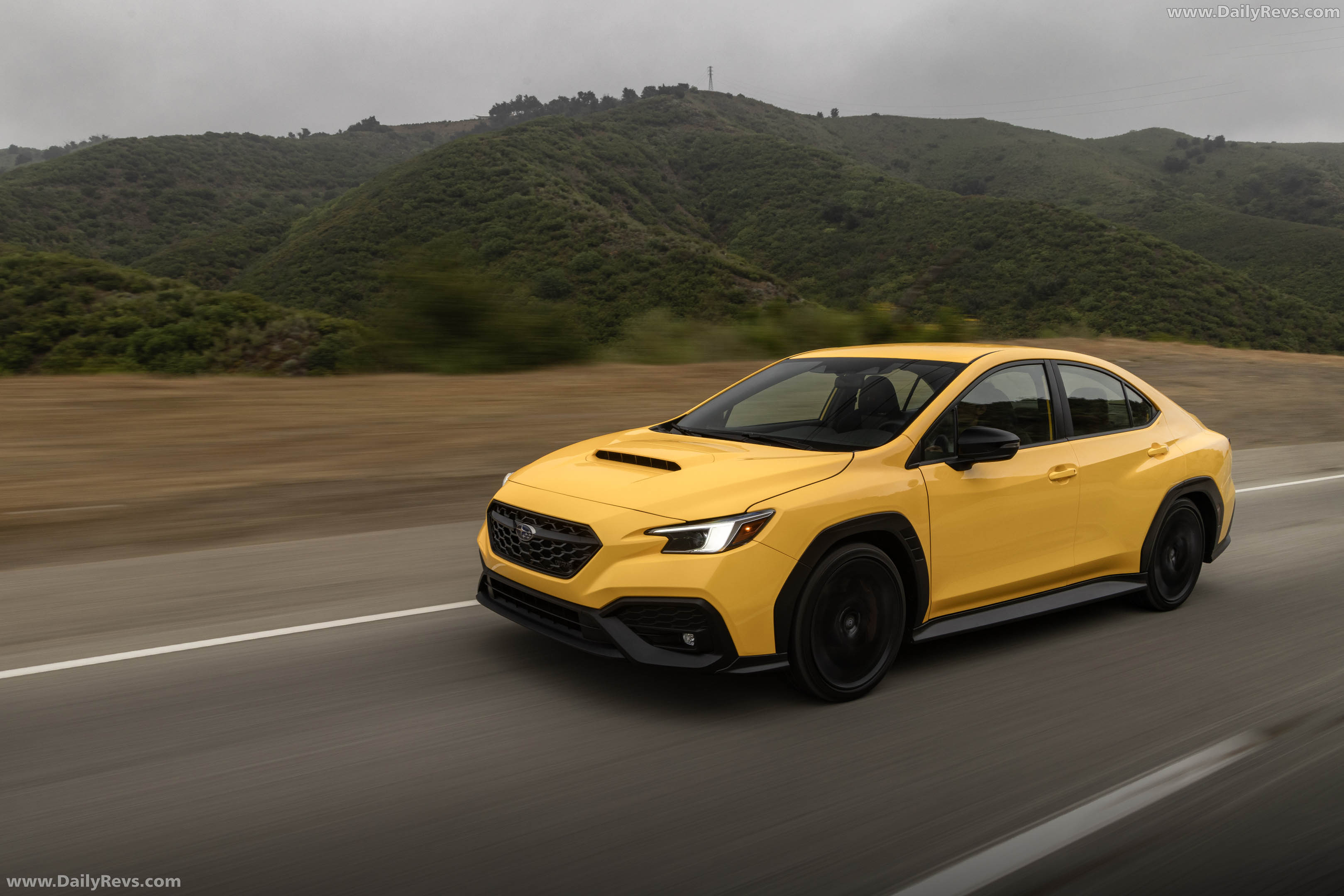 2026 Subaru WRX Series Yellow Front View