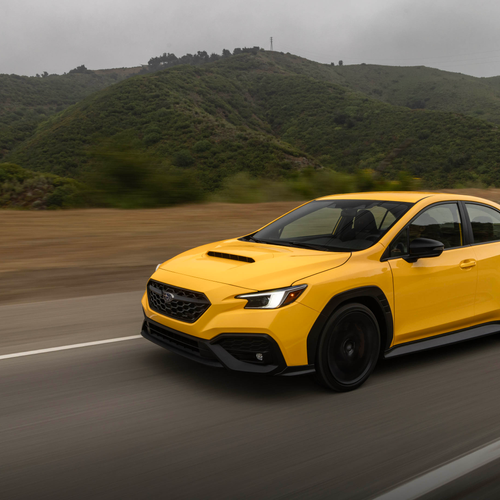 2026 Subaru WRX Series Yellow Front View
