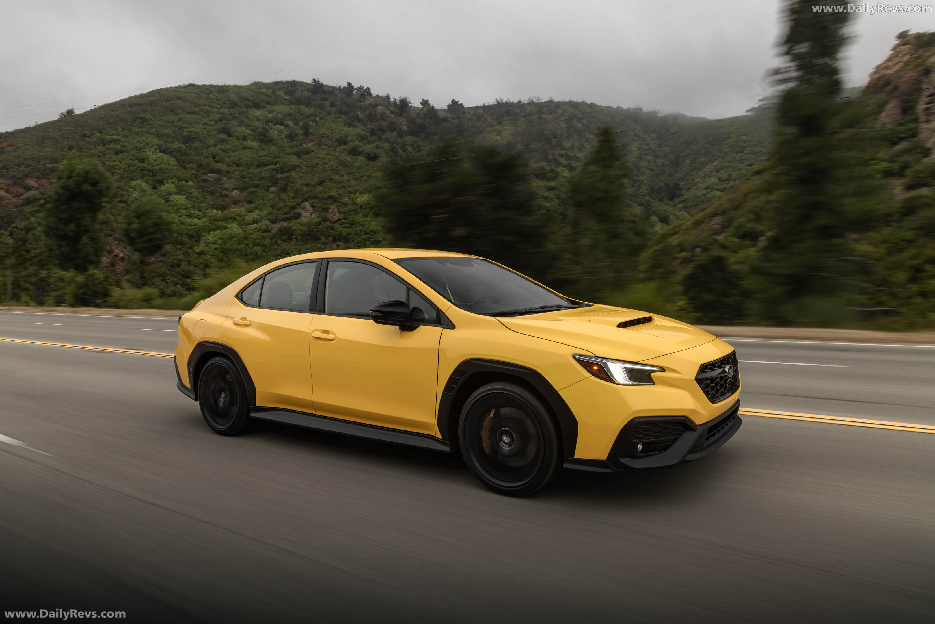 2026 Subaru WRX Series Yellow Front View