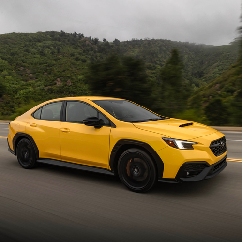 2026 Subaru WRX Series Yellow Front View
