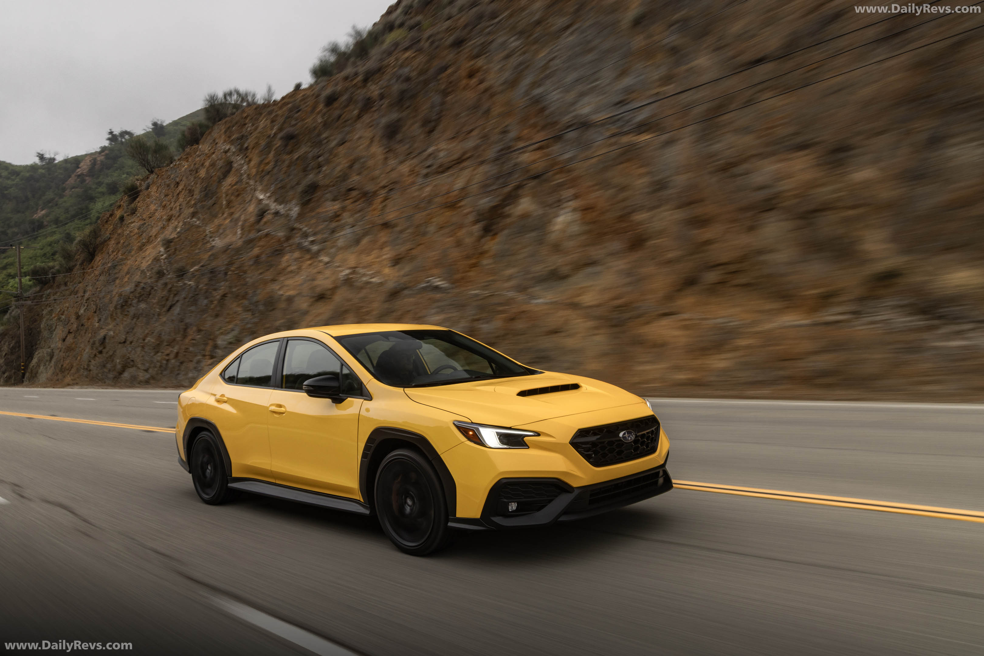 2026 Subaru WRX Series Yellow Front View