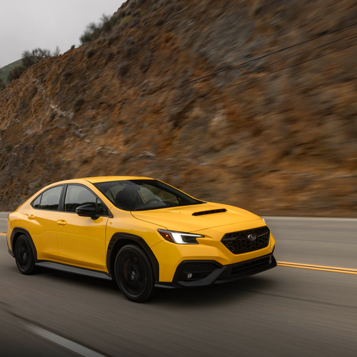 2026 Subaru WRX Series Yellow Front View