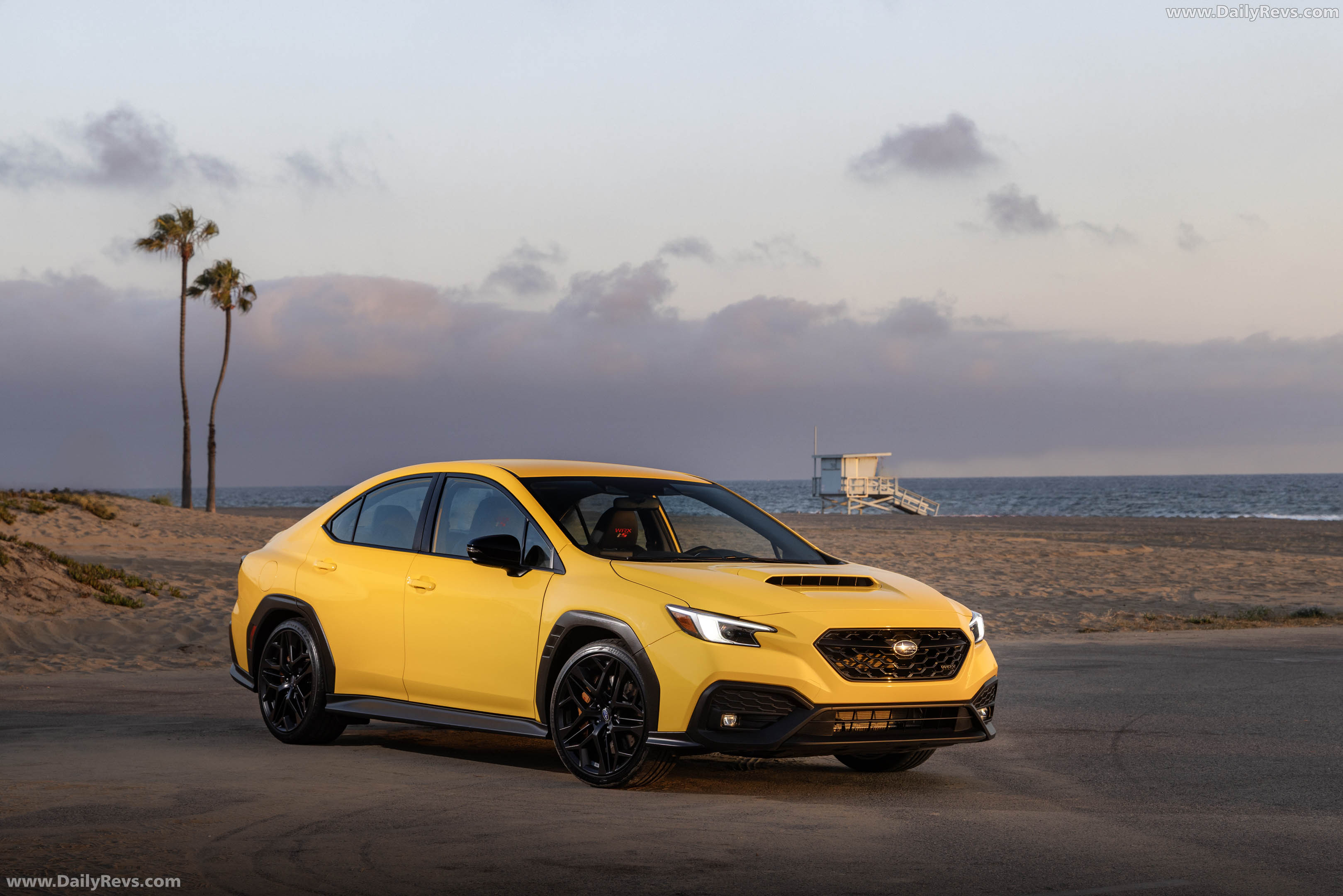 2026 Subaru WRX Series Yellow Front View