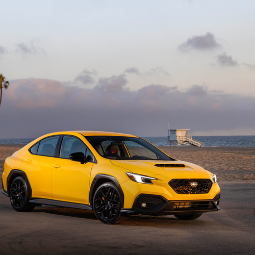 2026 Subaru WRX Series Yellow Front View