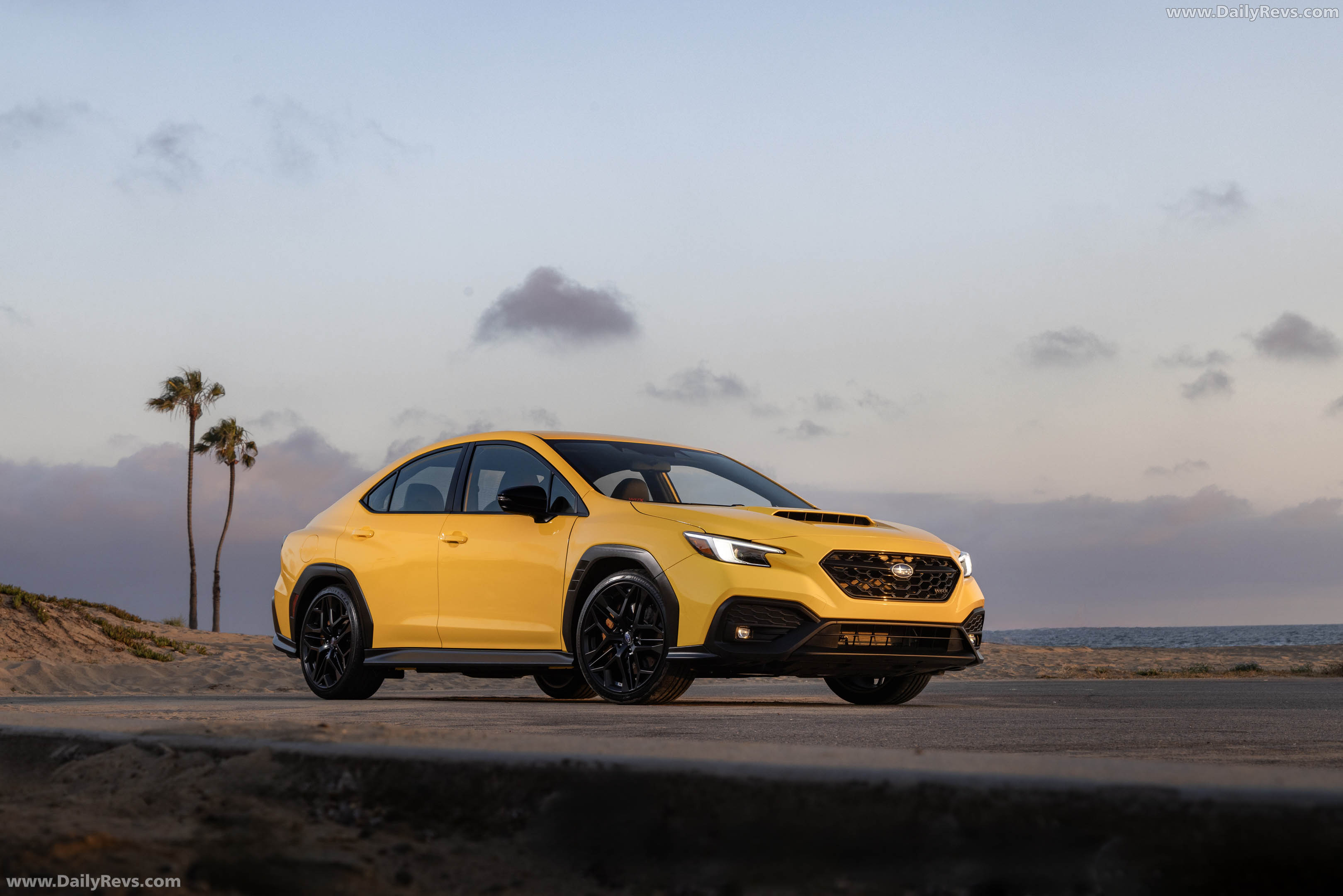 2026 Subaru WRX Series Yellow Front View